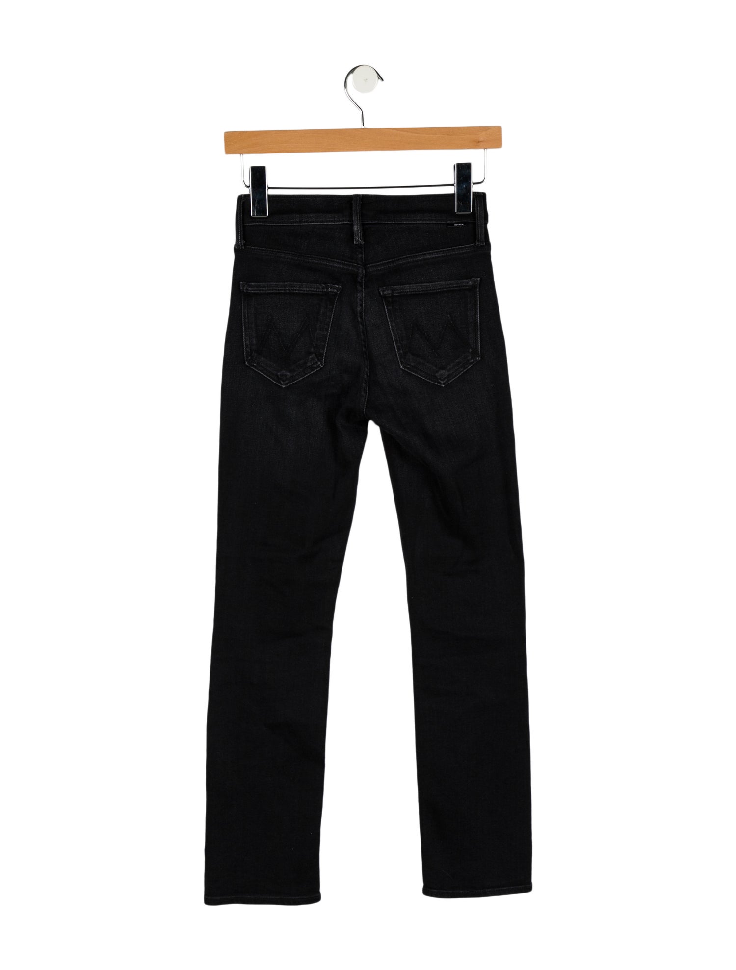 Mother High-Rise Straight Leg Jeans