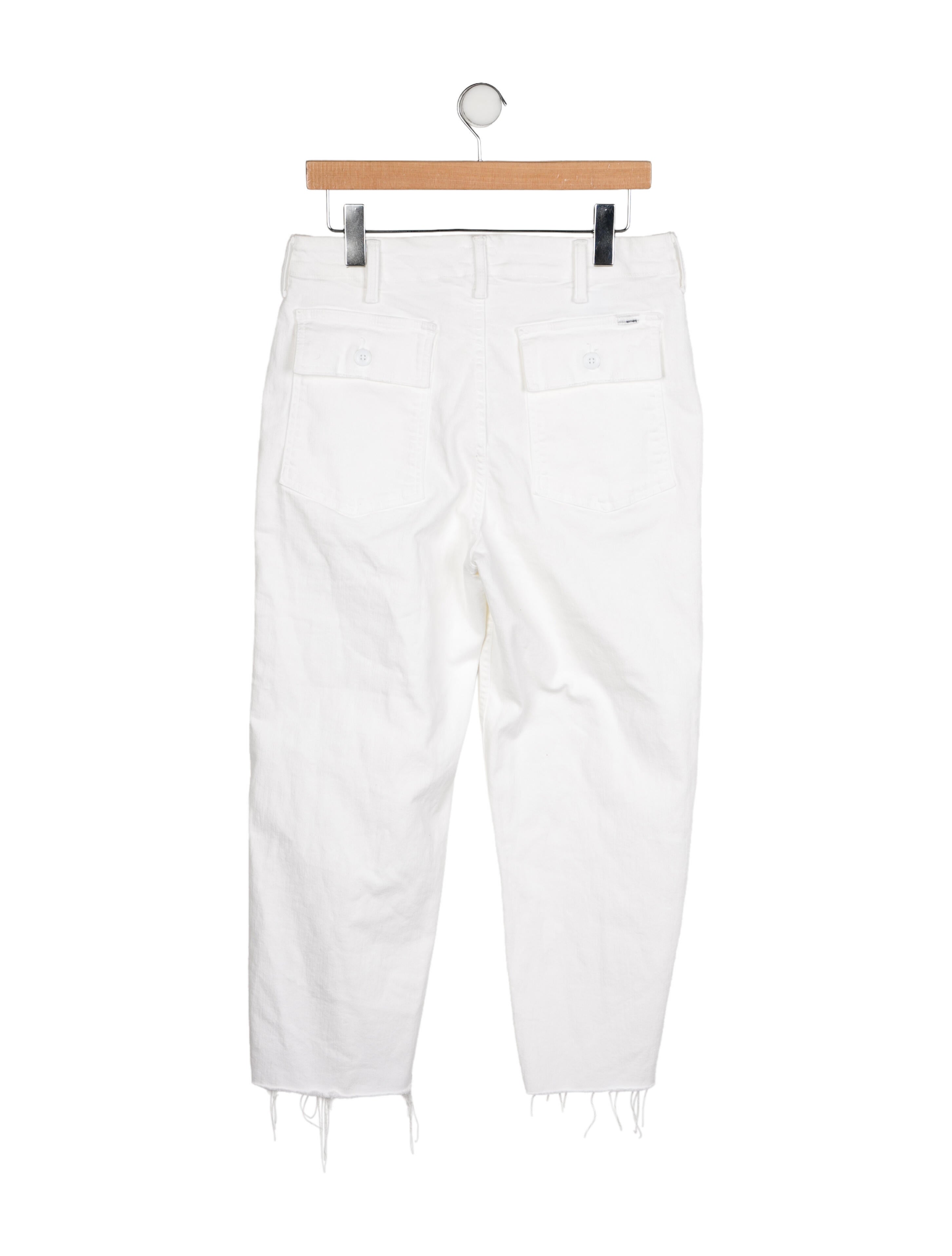Mother High-Rise Straight Leg Jeans