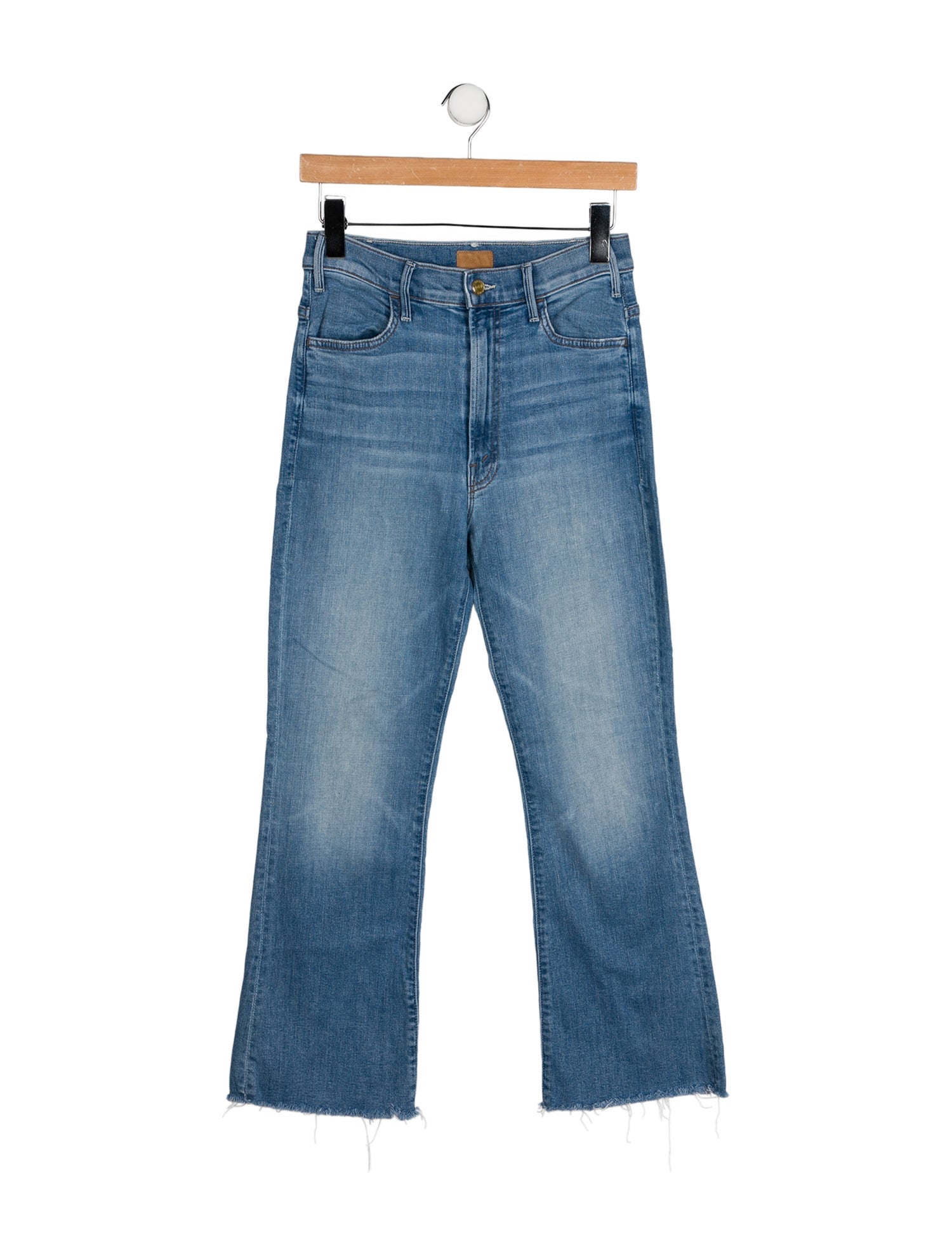 Mother High-Rise Straight Leg Jeans
