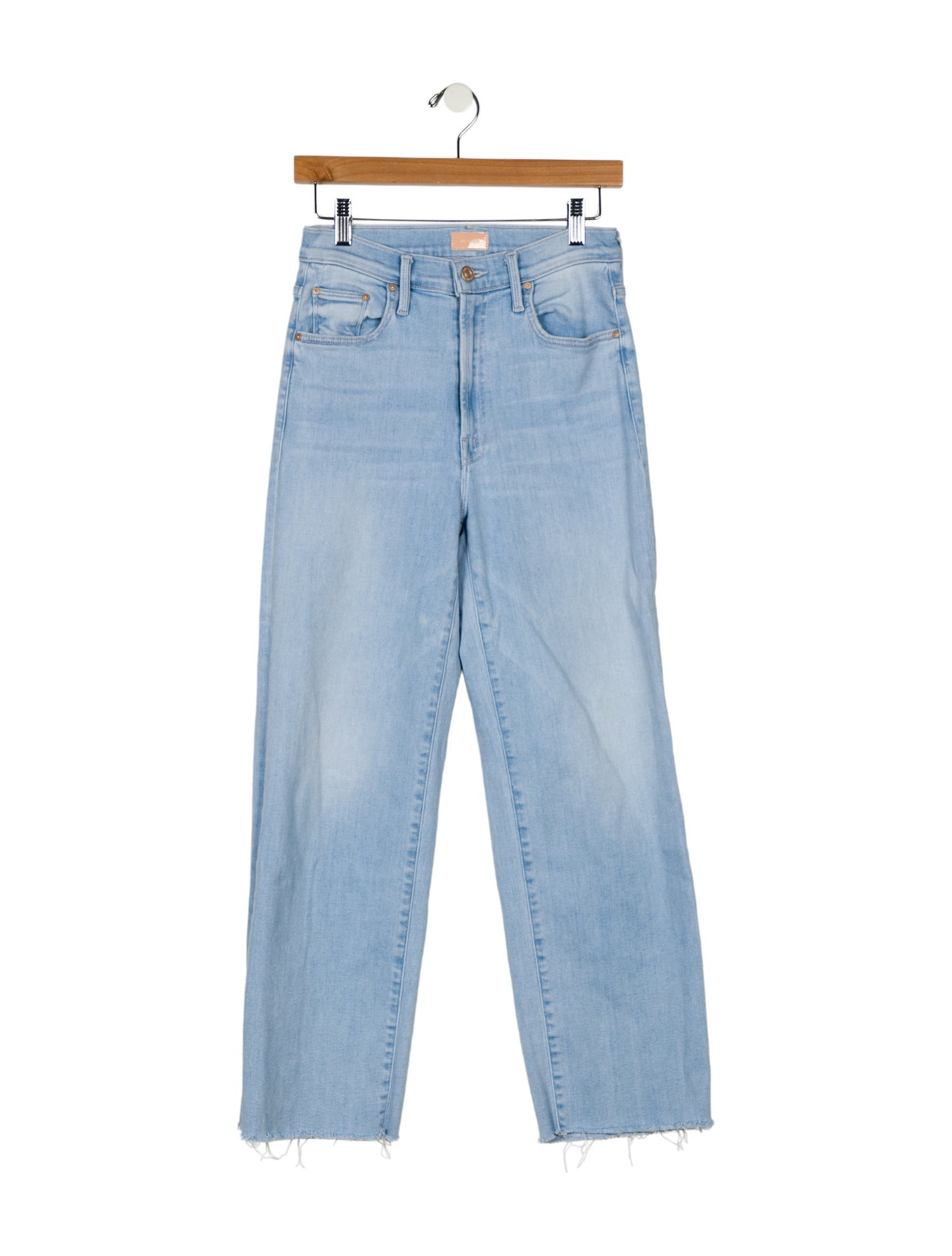 Mother High-Rise Straight Leg Jeans