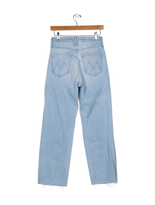 Mother High-Rise Straight Leg Jeans