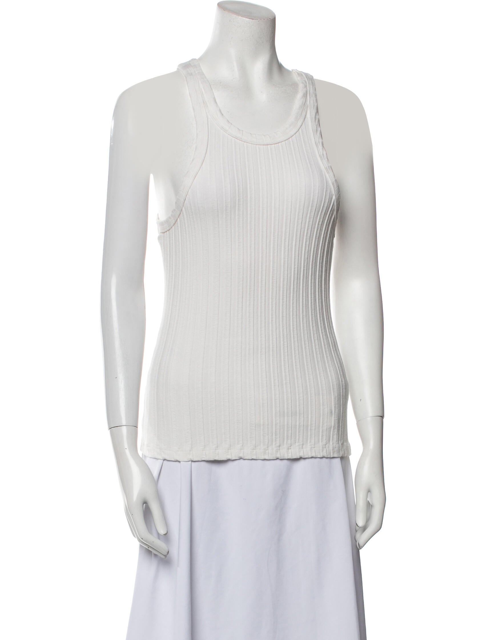 Mother Scoop Neck Sleeveless Top