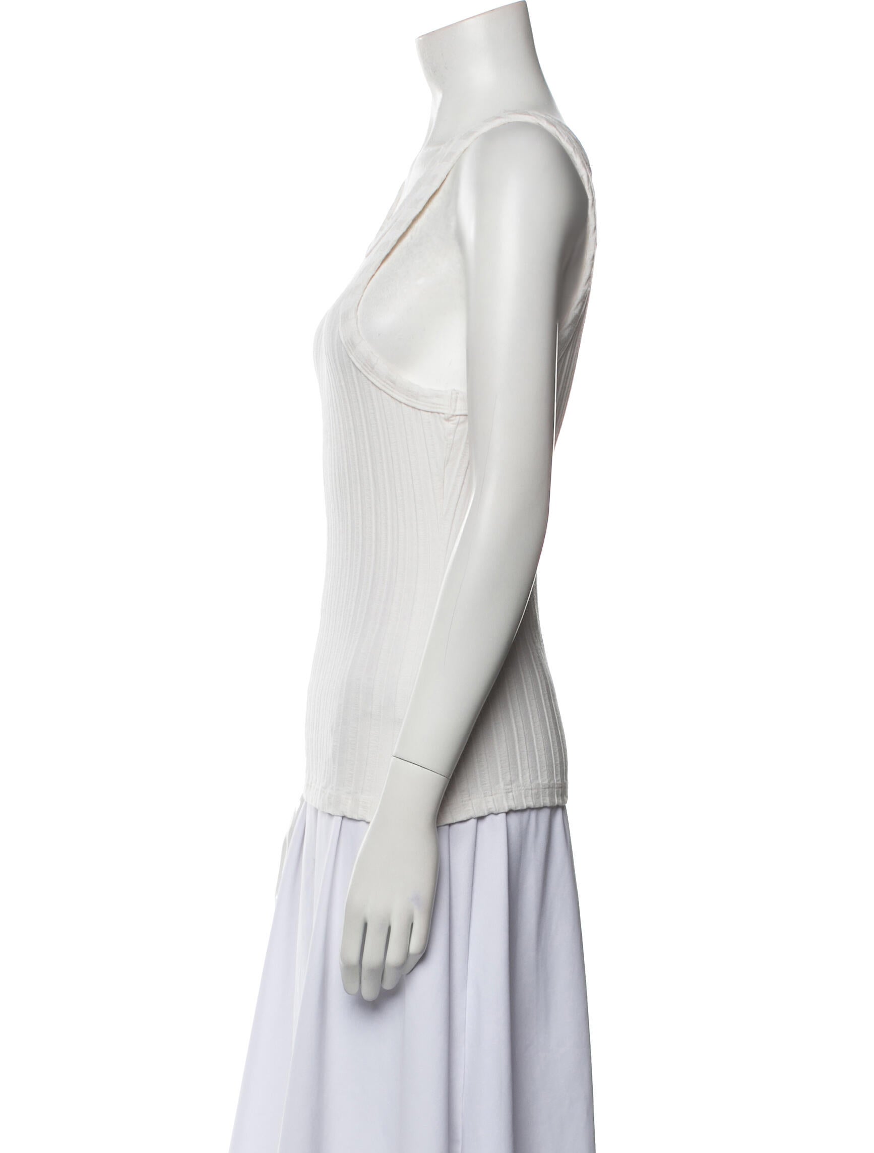 Mother Scoop Neck Sleeveless Top