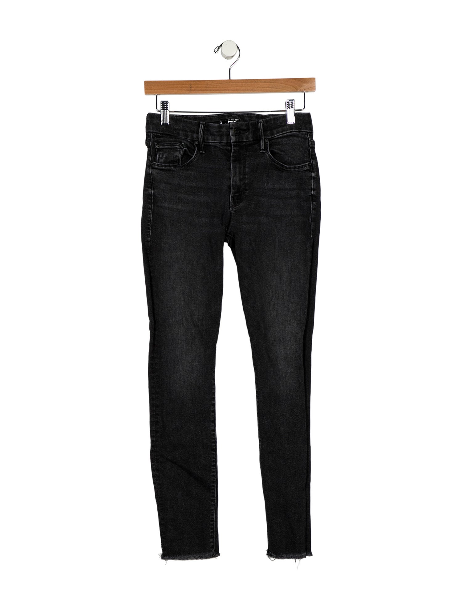 Mother Mid-Rise Skinny Leg Jeans