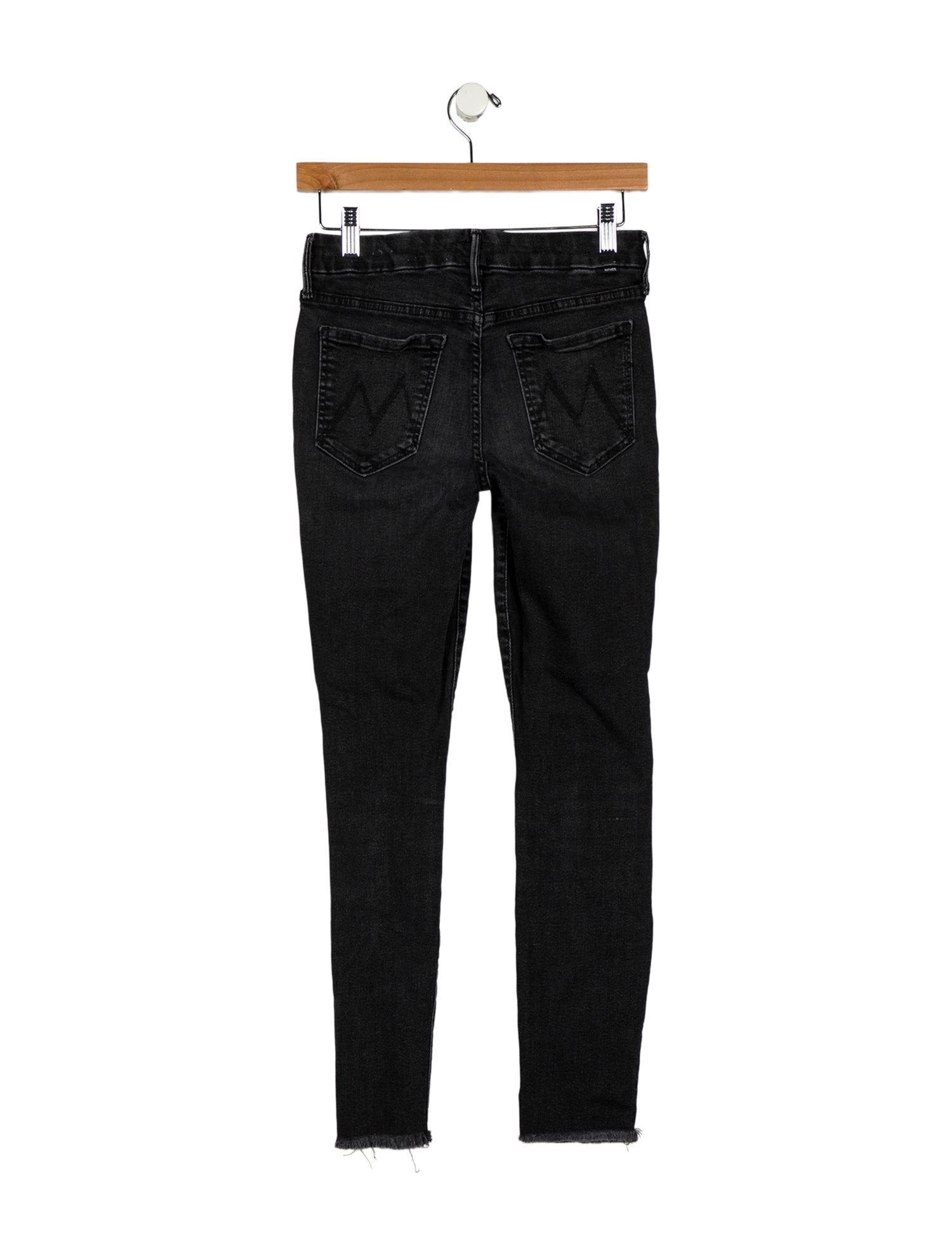 Mother Mid-Rise Skinny Leg Jeans