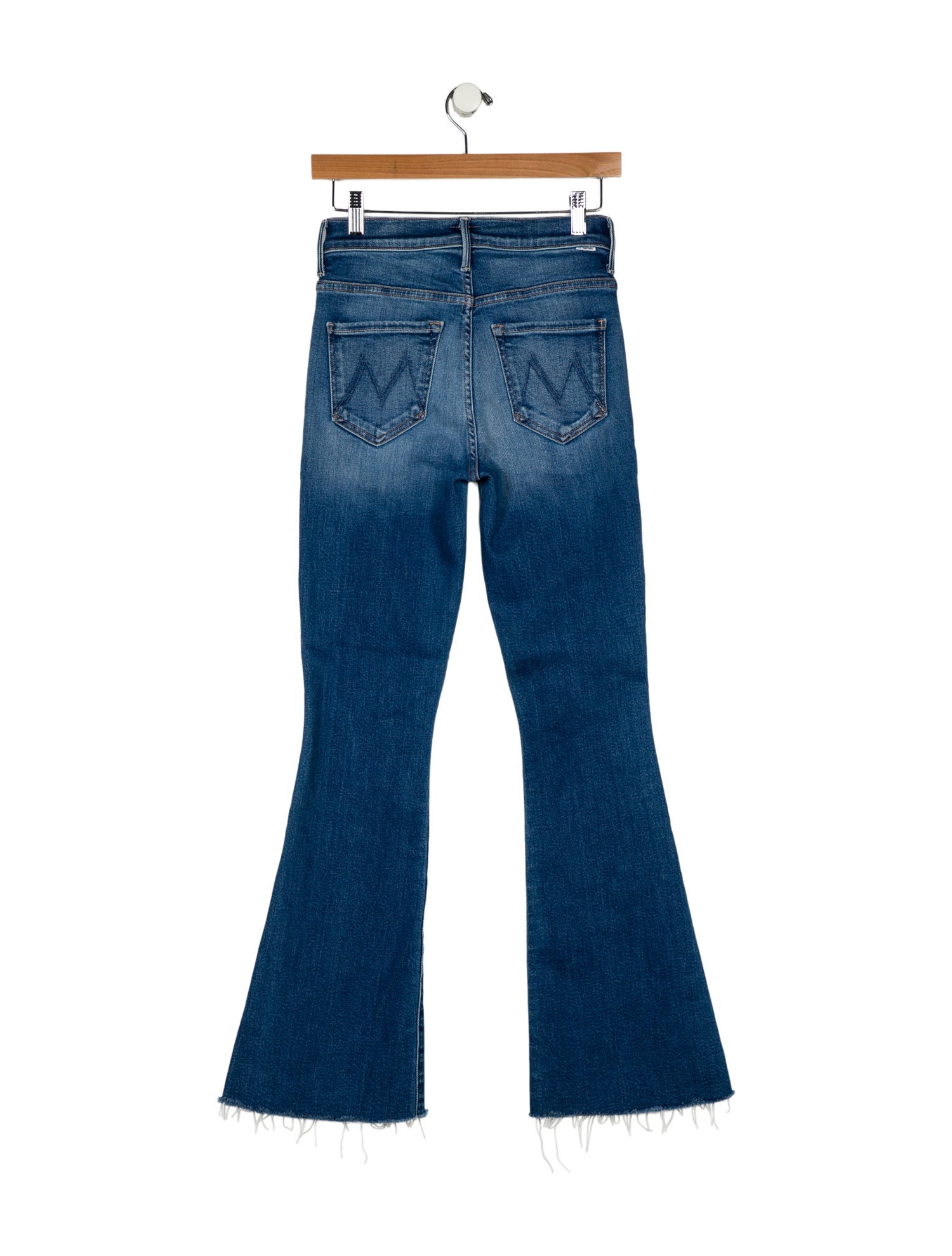 Mother Mid-Rise Wide Leg Jeans