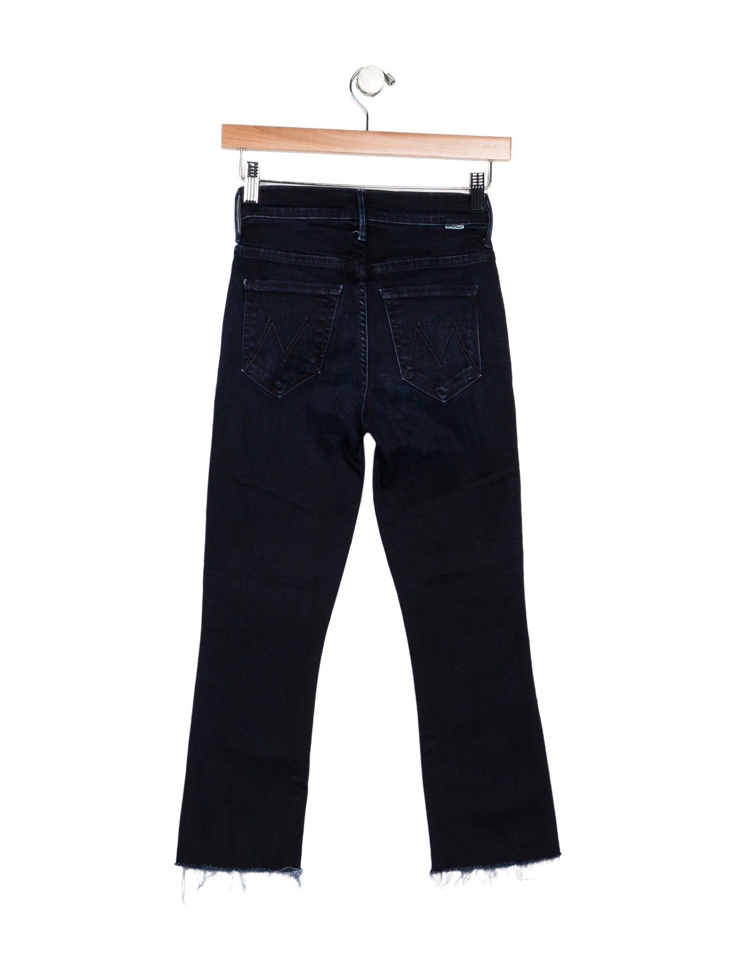 Mother Mid-Rise Straight Leg Jeans