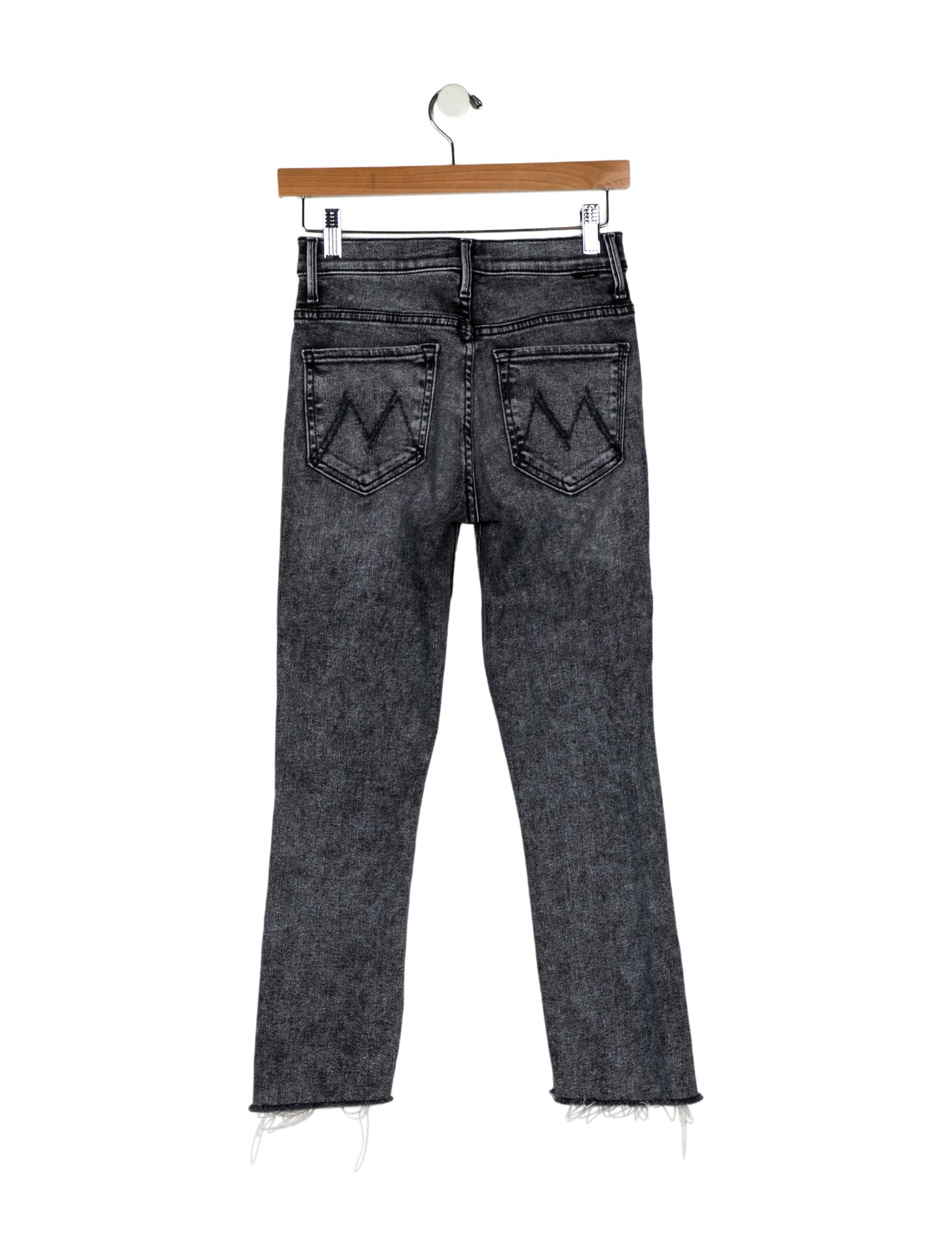 Mother Mid-Rise Straight Leg Jeans