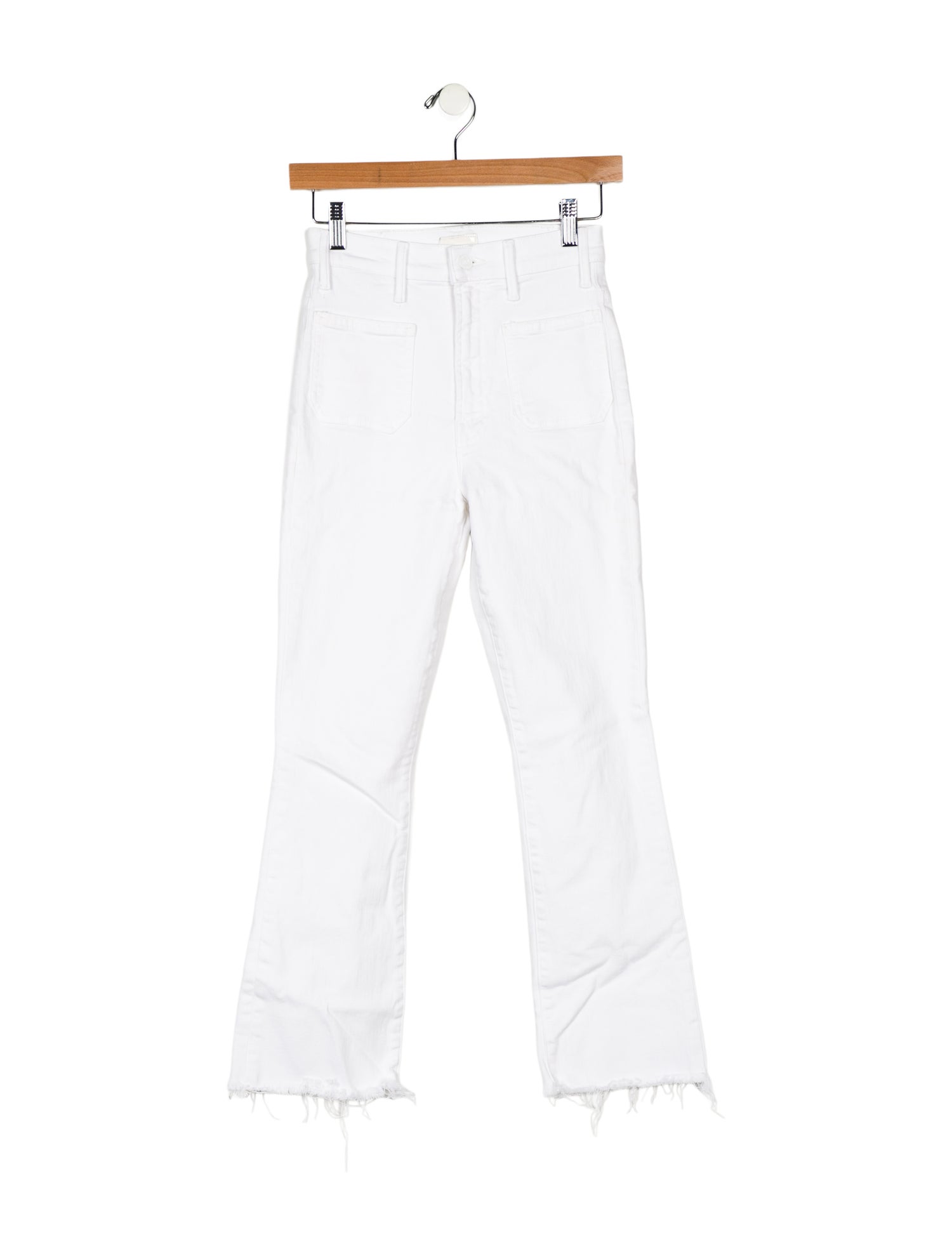 Mother Mid-Rise Straight Leg Jeans