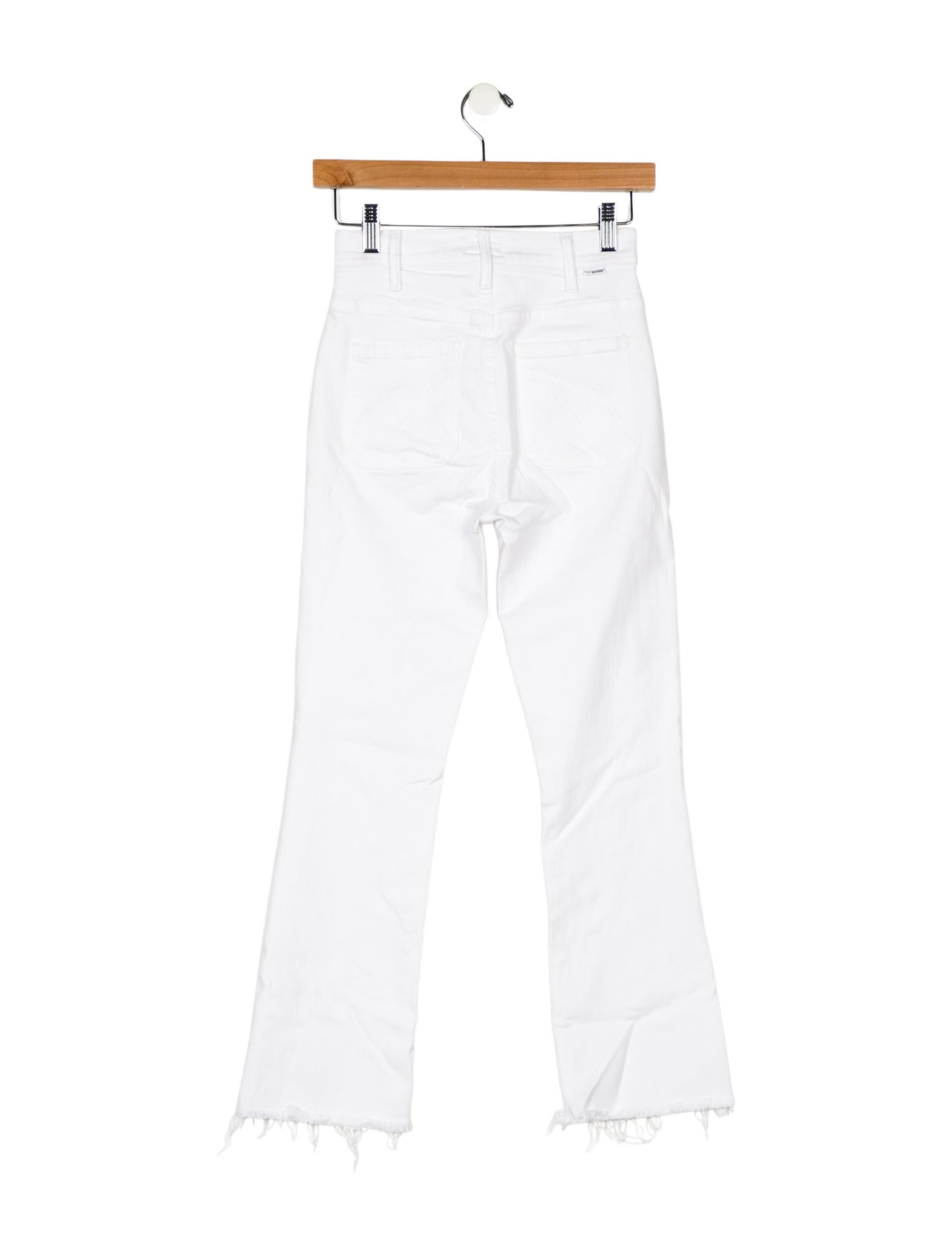 Mother Mid-Rise Straight Leg Jeans