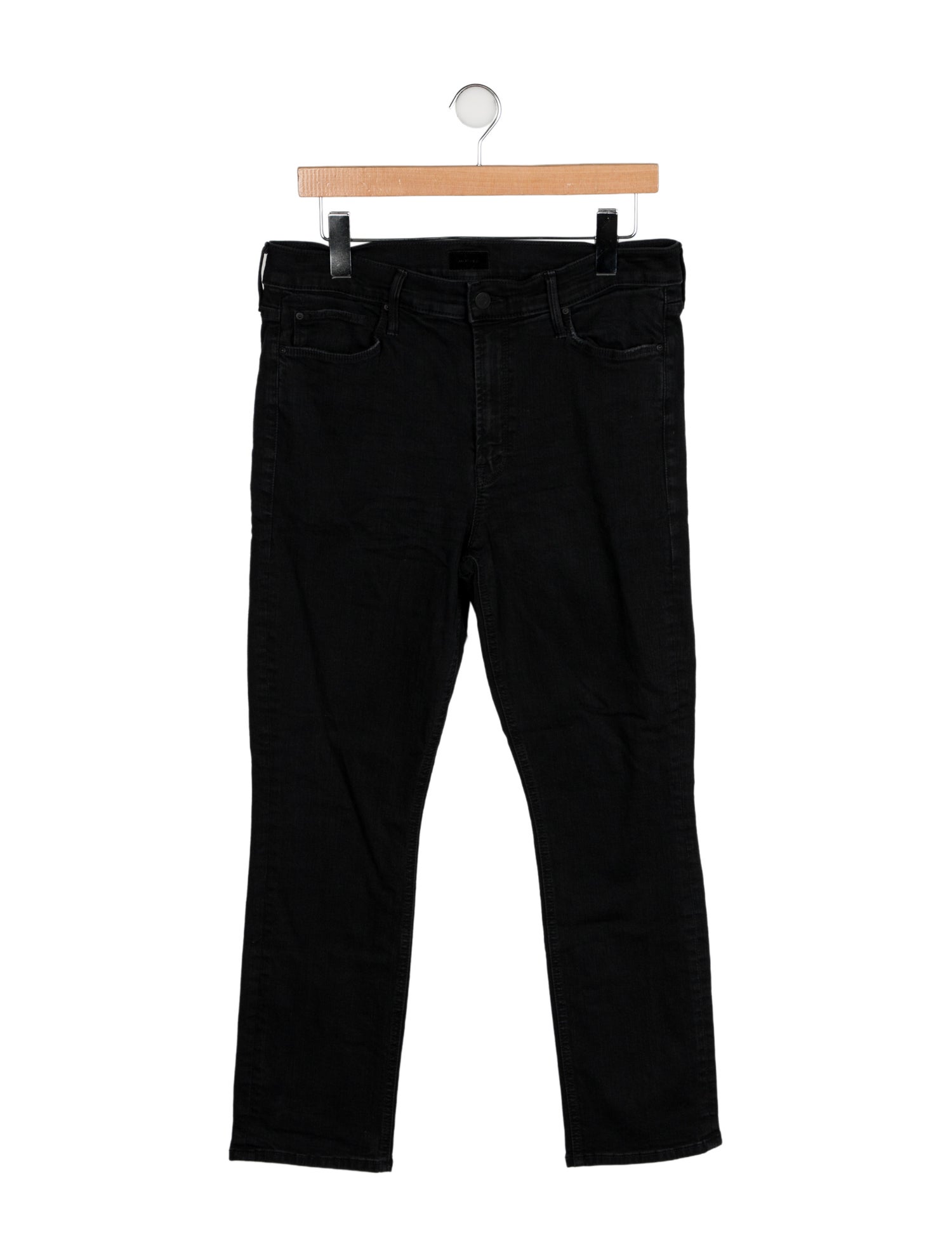 Mother High-Rise Straight Leg Jeans