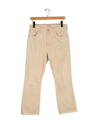 Mother Mid-Rise Straight Leg Jeans
