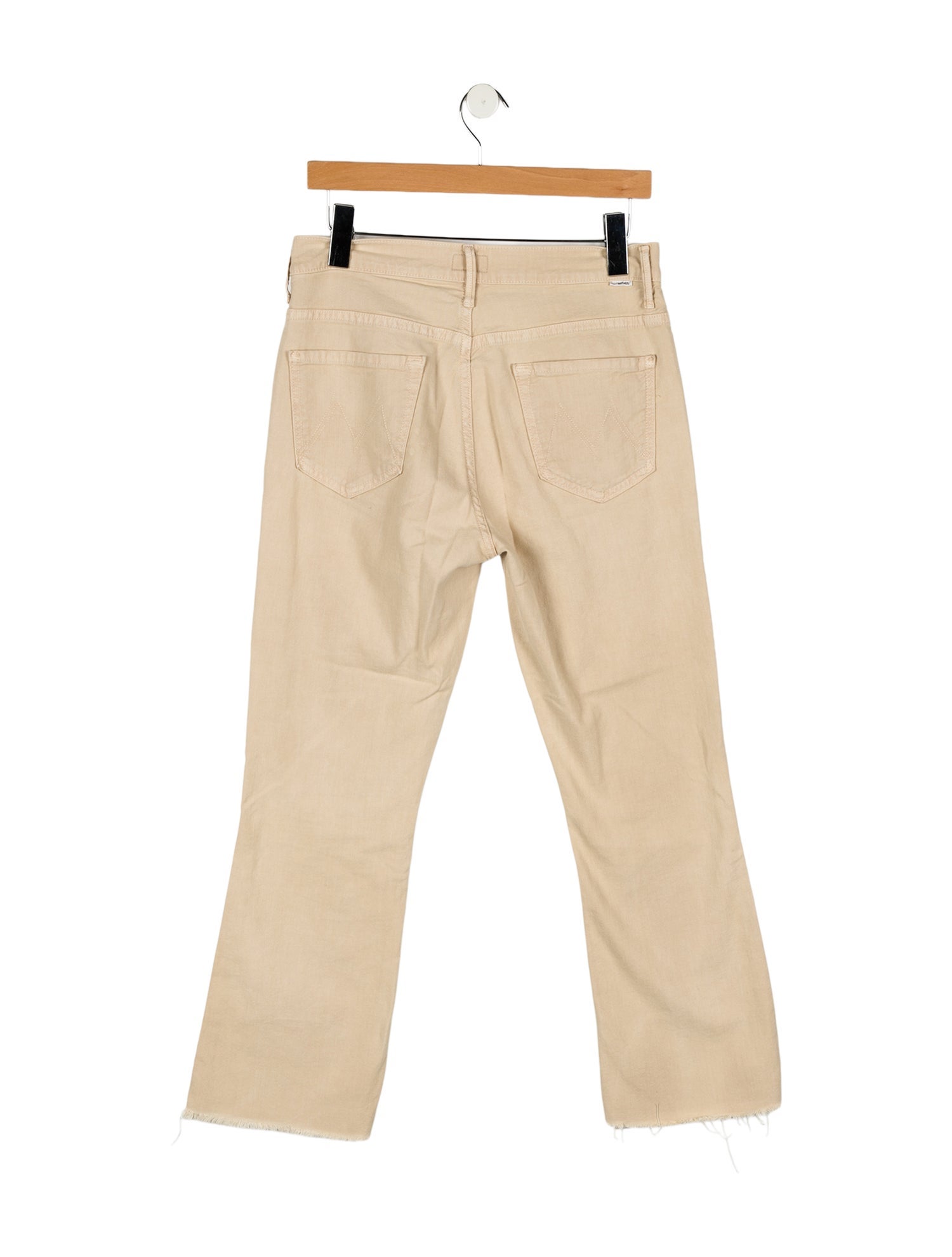 Mother Mid-Rise Straight Leg Jeans