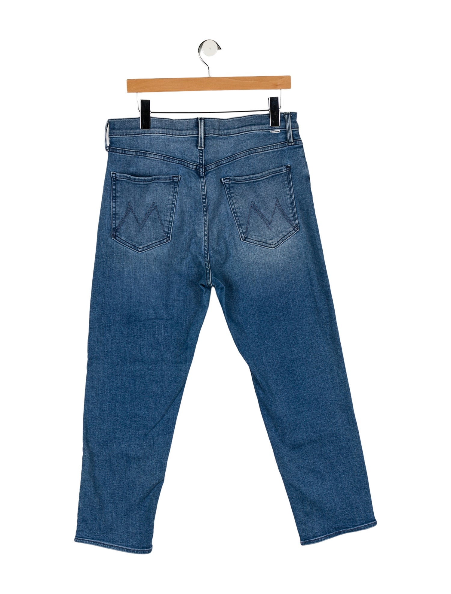 Mother High-Rise Straight Leg Jeans