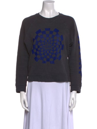 Mother Graphic Print Crew Neck Sweatshirt