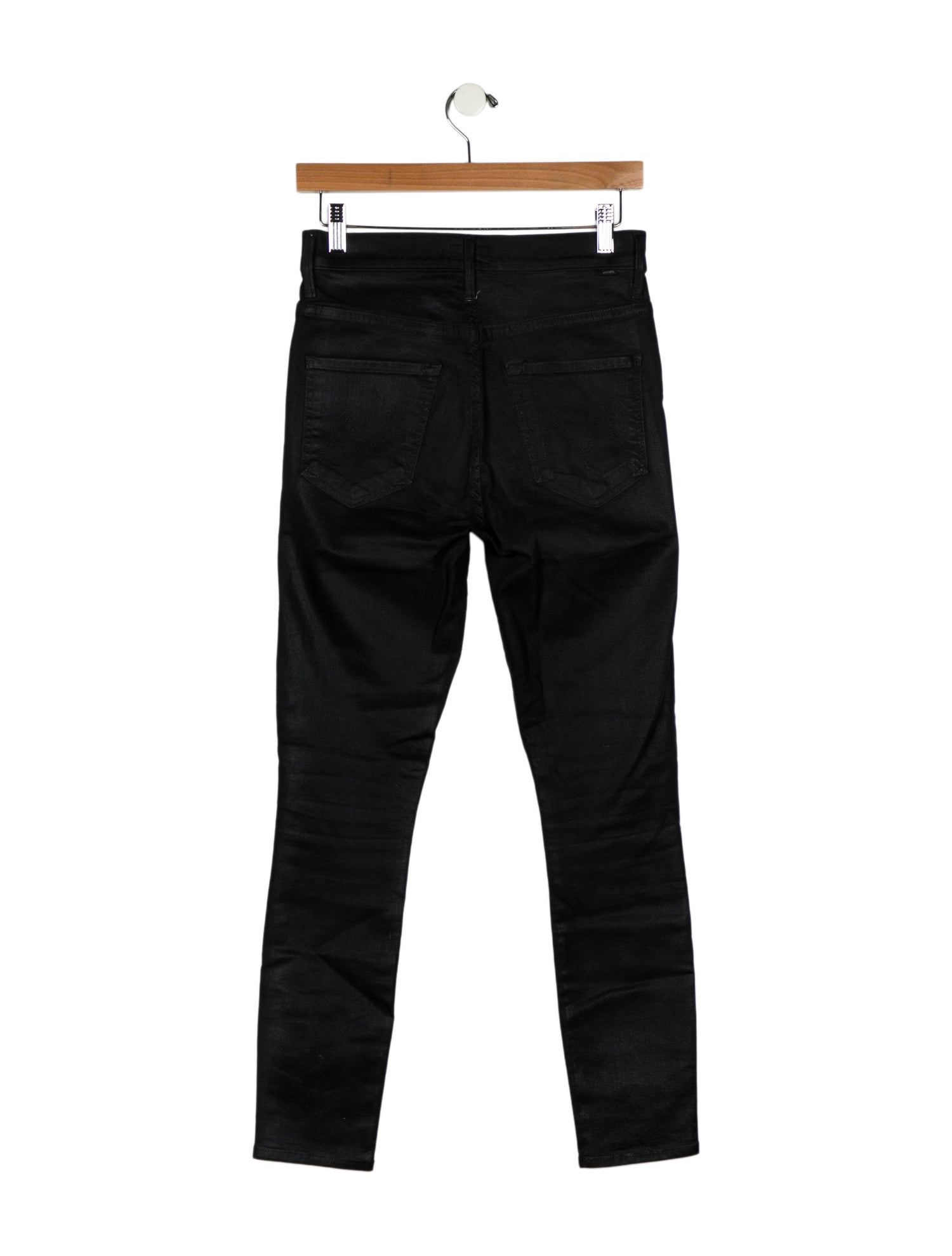 Mother Mid-Rise Skinny Leg Jeans