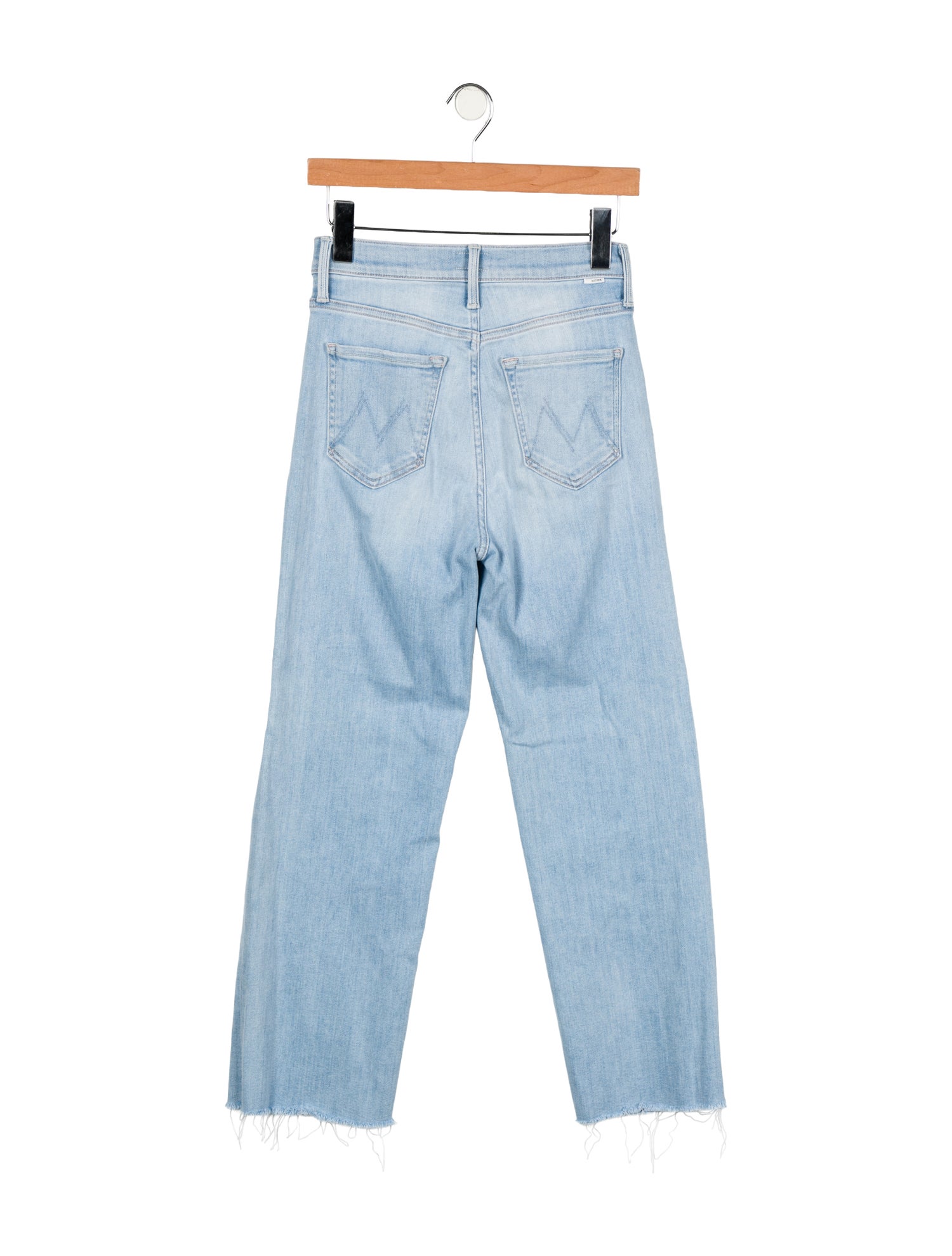 Mother High-Rise Straight Leg Jeans
