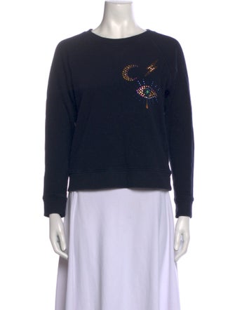 Mother Graphic Print Crew Neck Sweatshirt