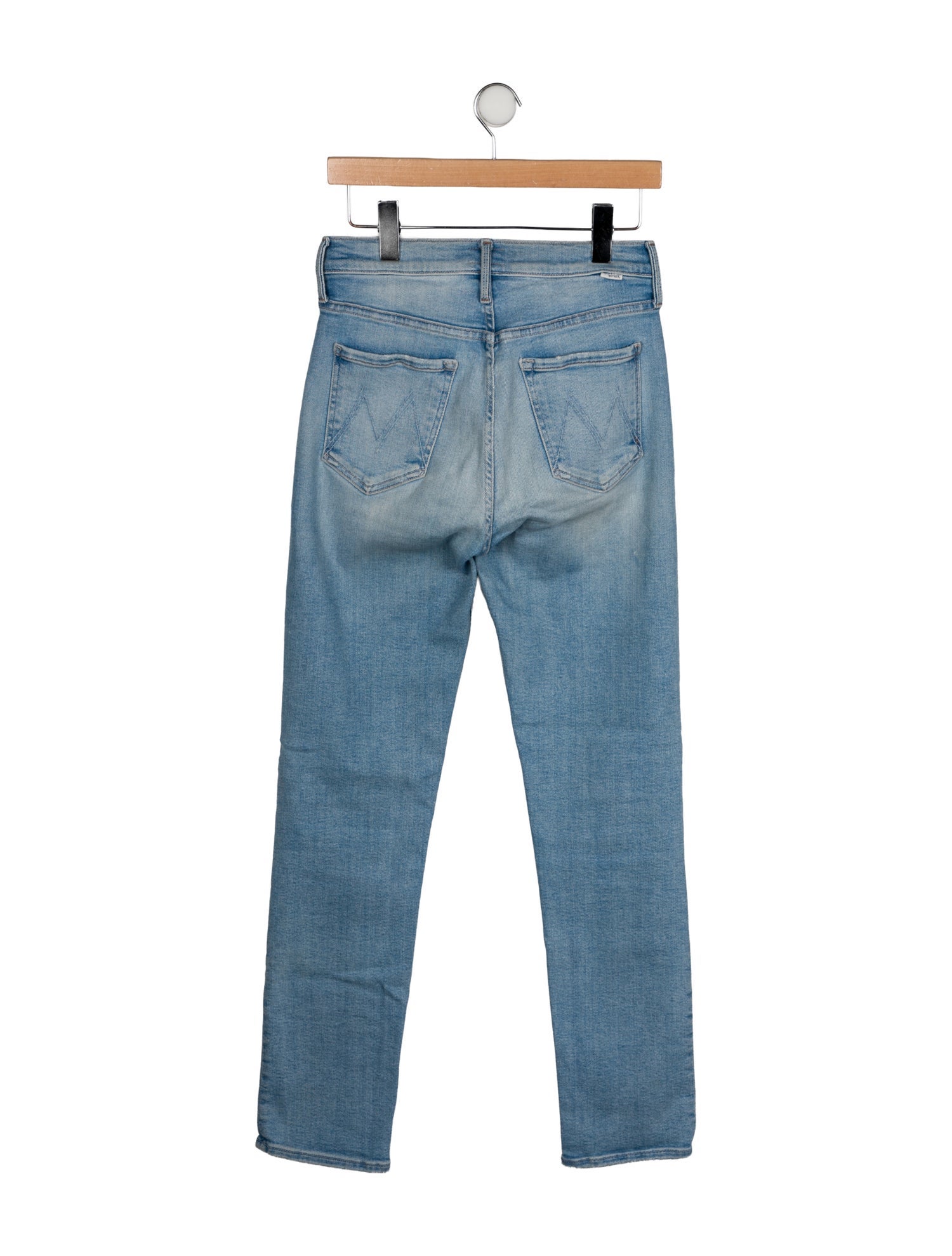 Mother High-Rise Straight Leg Jeans