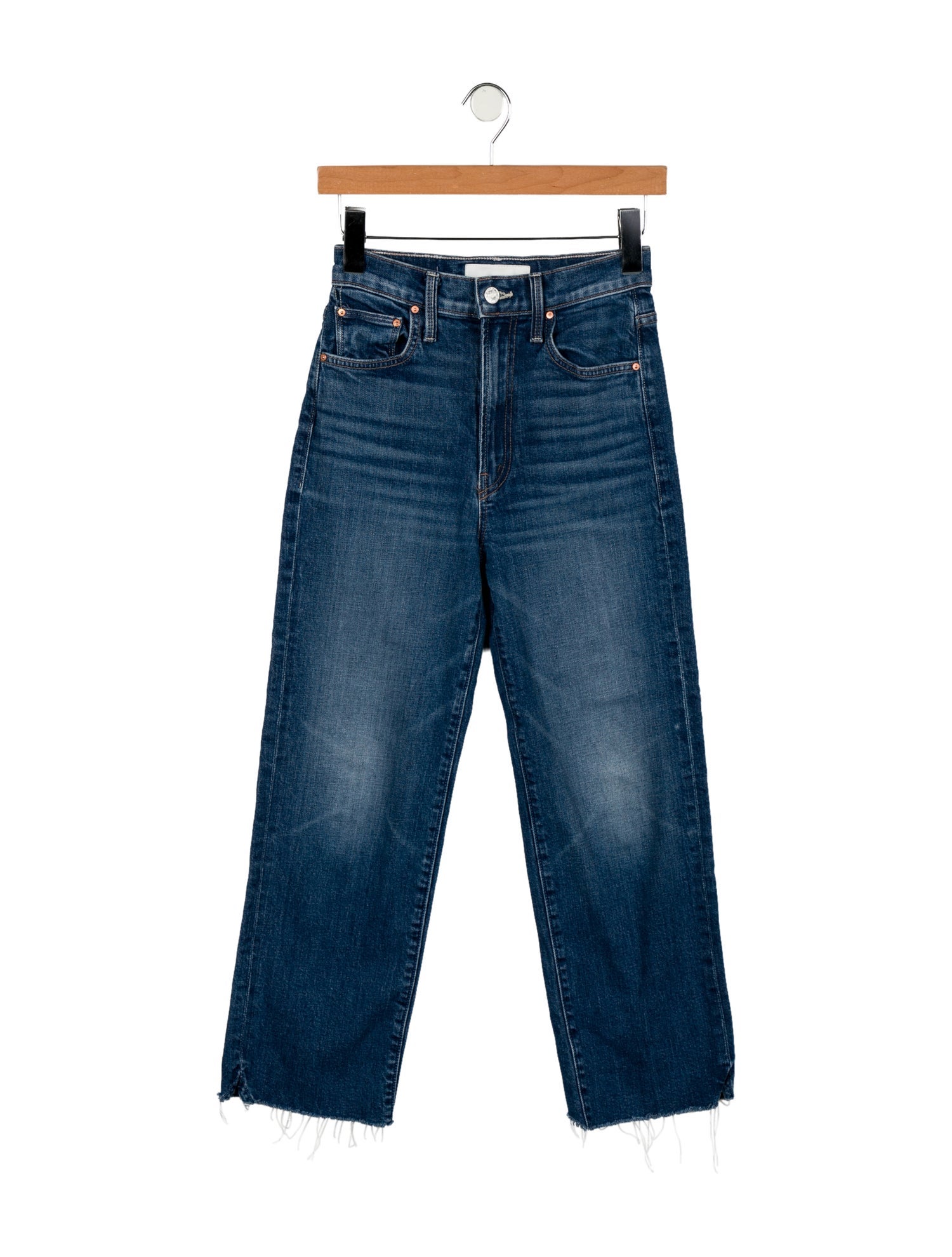 Mother High-Rise Straight Leg Jeans
