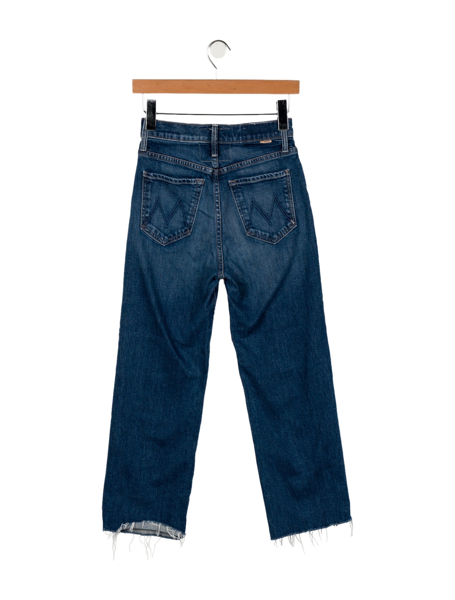 Mother High-Rise Straight Leg Jeans