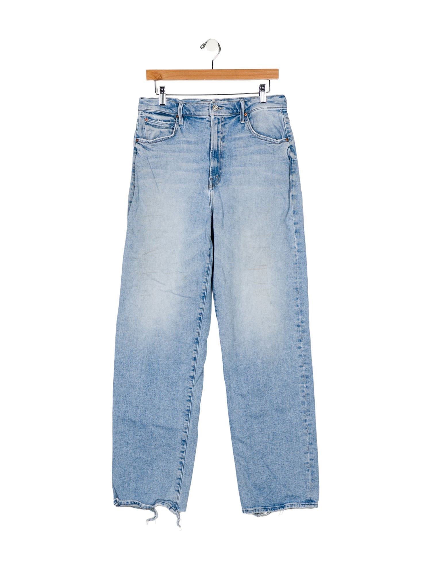 Mother High-Rise Wide Leg Jeans