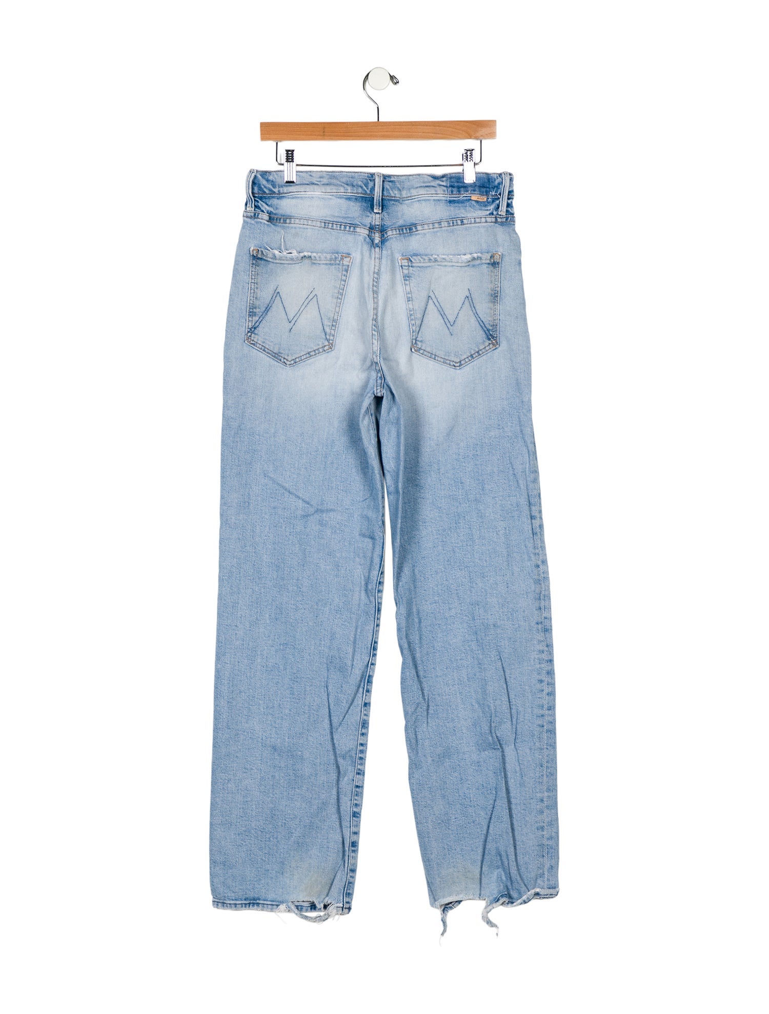 Mother High-Rise Wide Leg Jeans