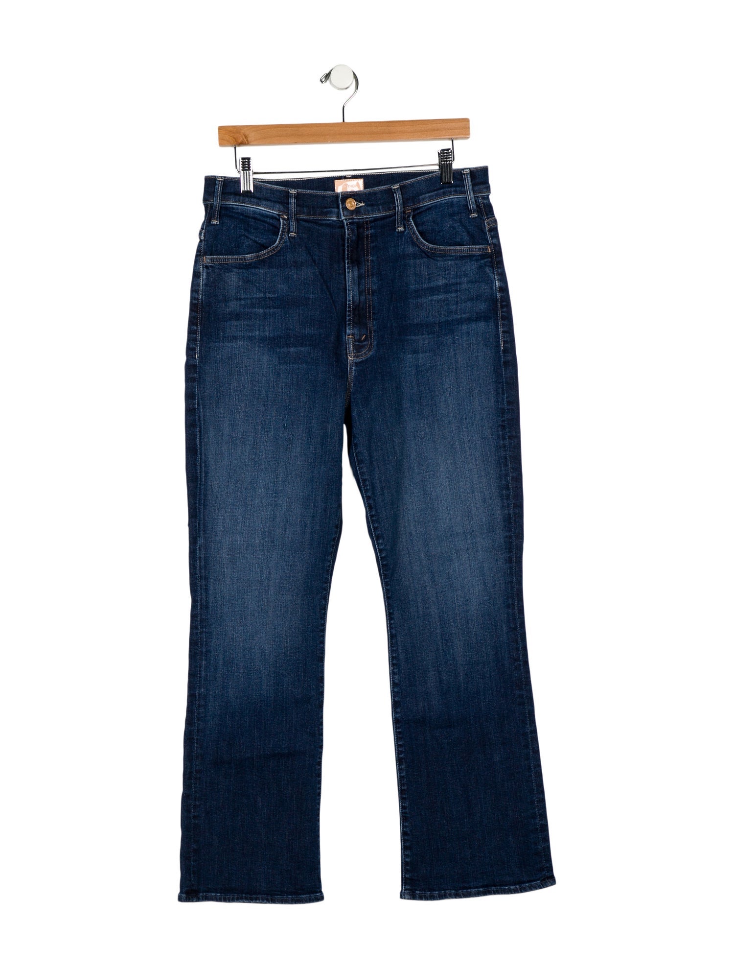 Mother High-Rise Wide Leg Jeans