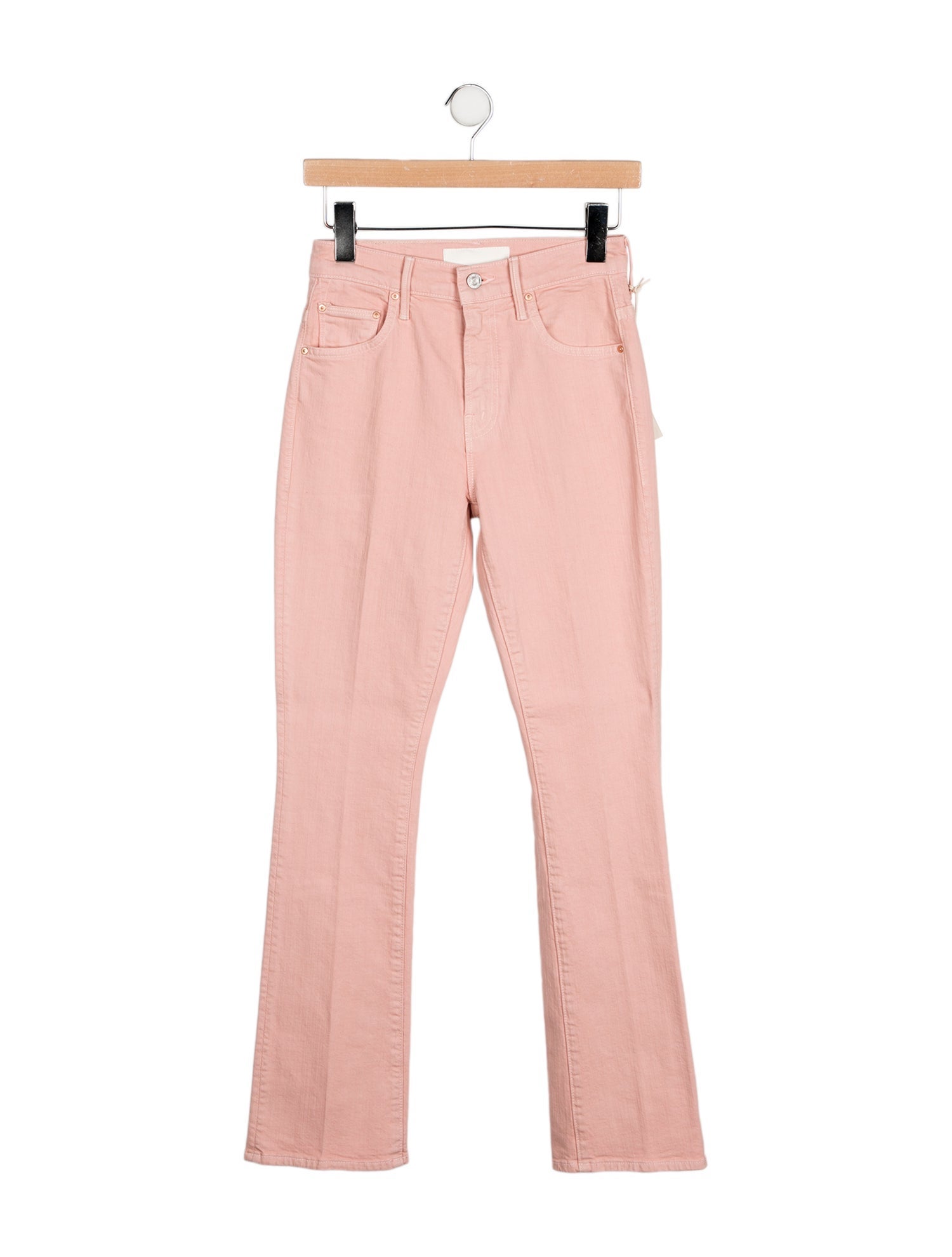 Mother Mid-Rise Straight Leg Jeans w/ Tags