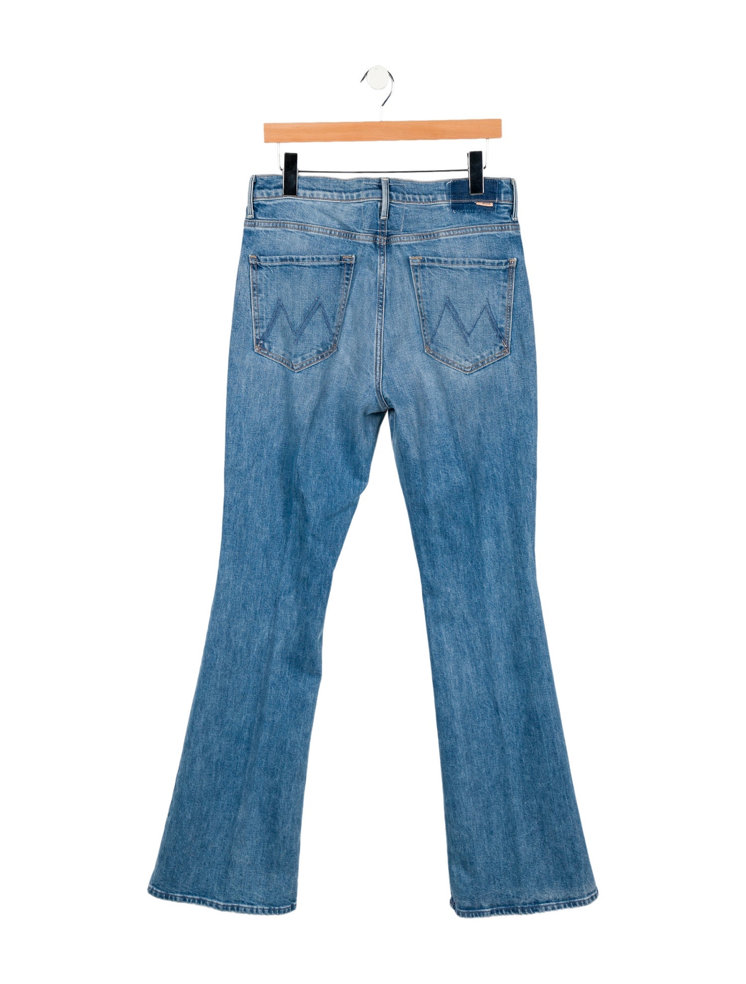 Mother High-Rise Wide Leg Jeans