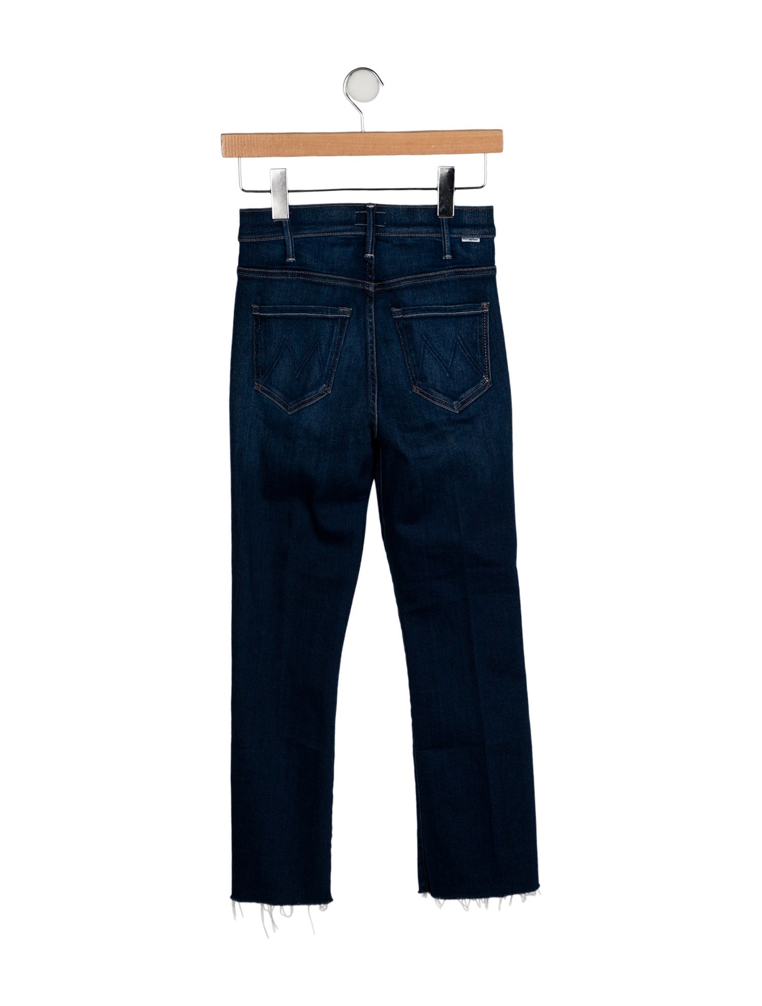 Mother Mid-Rise Straight Leg Jeans