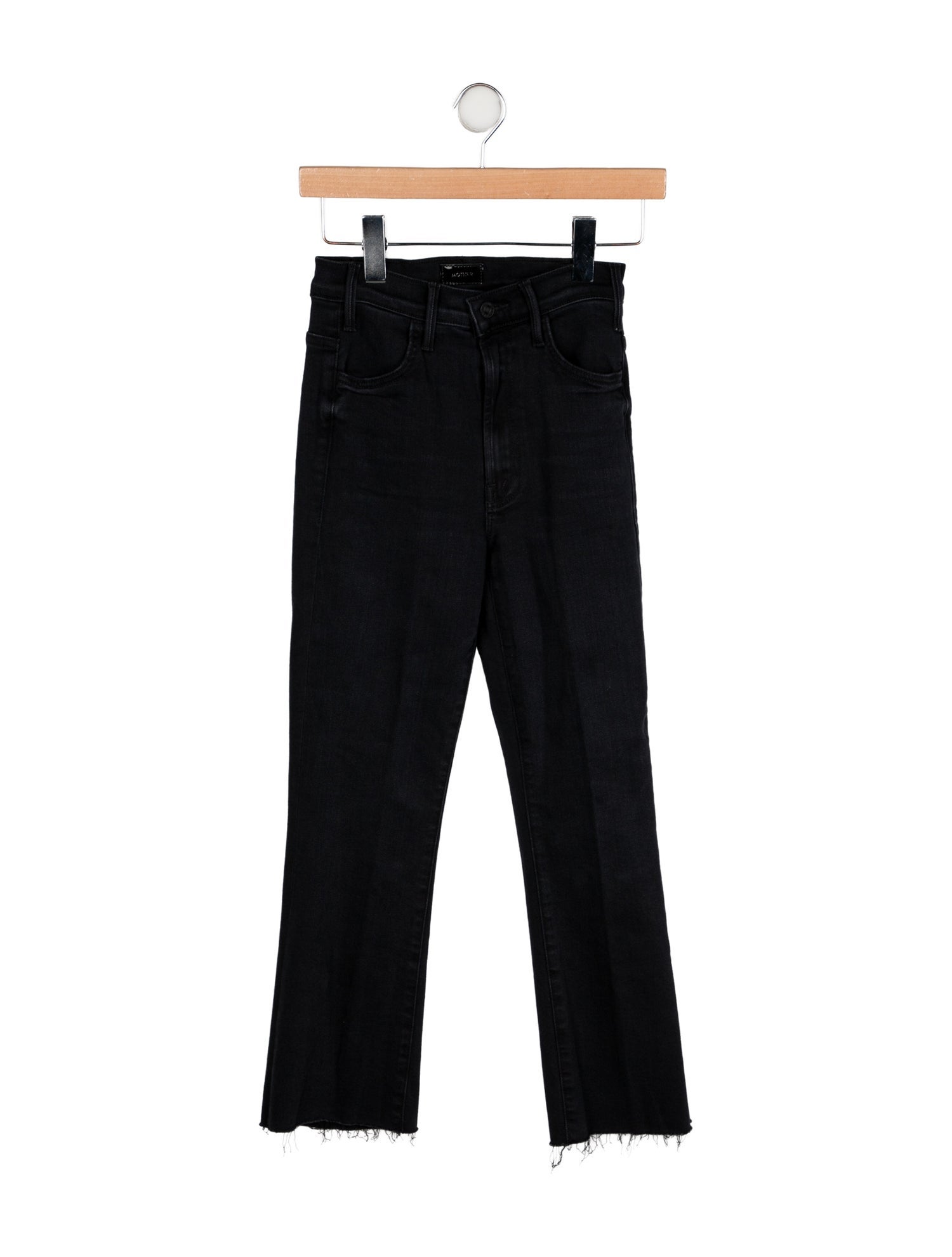 Mother Mid-Rise Straight Leg Jeans
