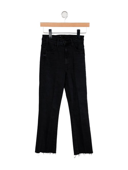 Mother Mid-Rise Straight Leg Jeans