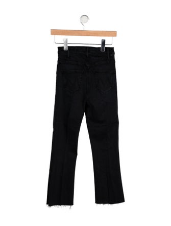 Mother Mid-Rise Straight Leg Jeans
