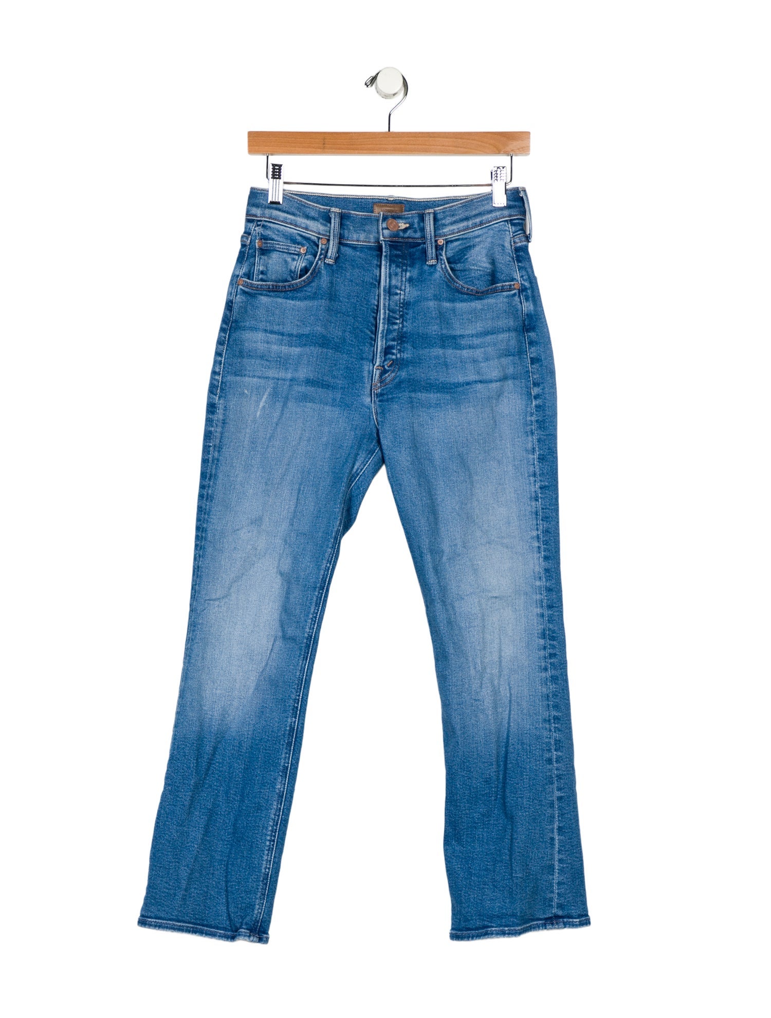 Mother High-Rise Wide Leg Jeans