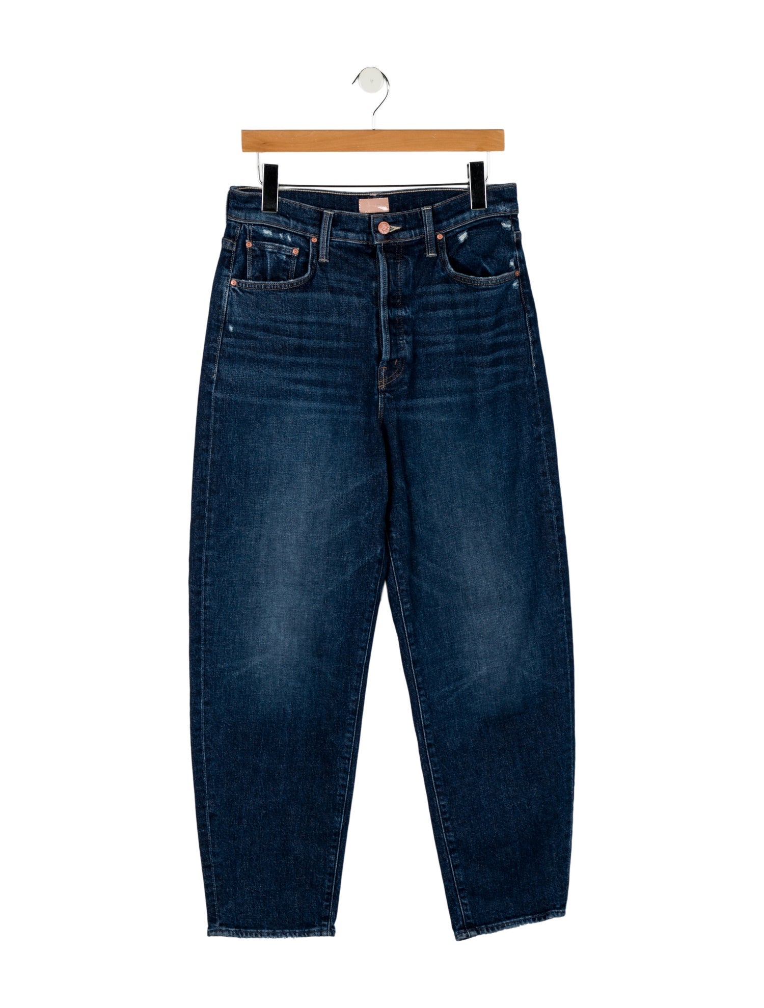 Mother High-Rise Straight Leg Jeans