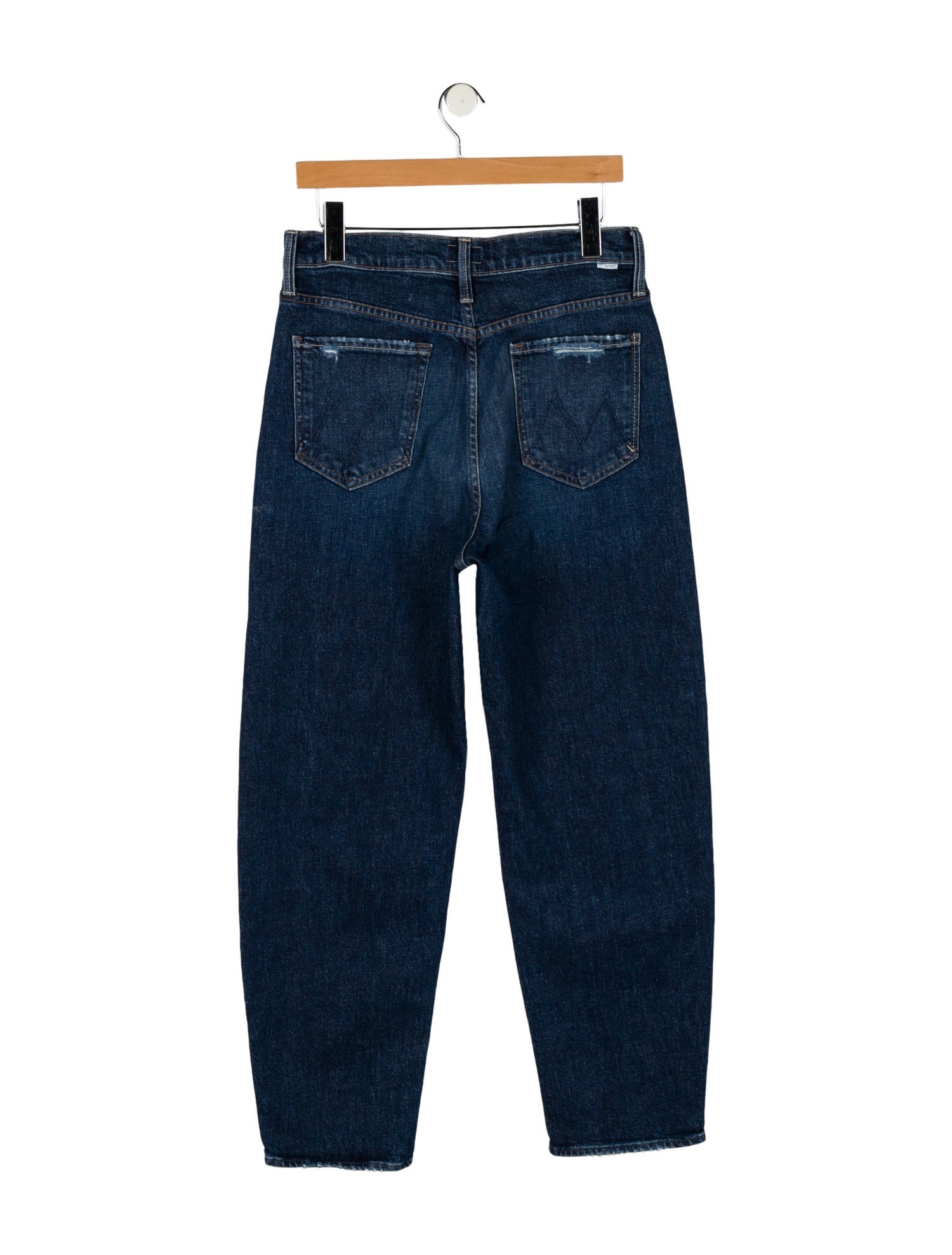Mother High-Rise Straight Leg Jeans