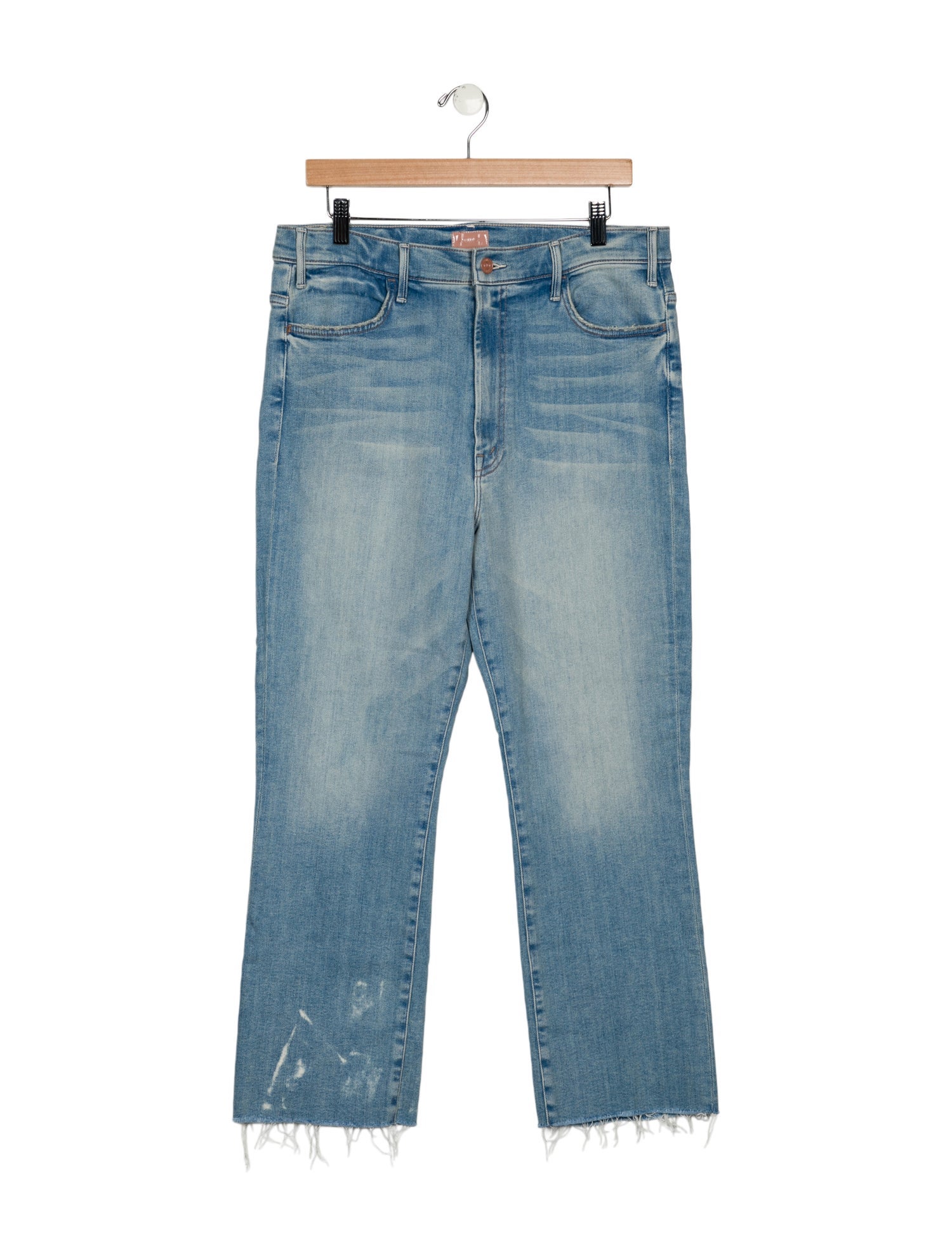Mother High-Rise Straight Leg Jeans