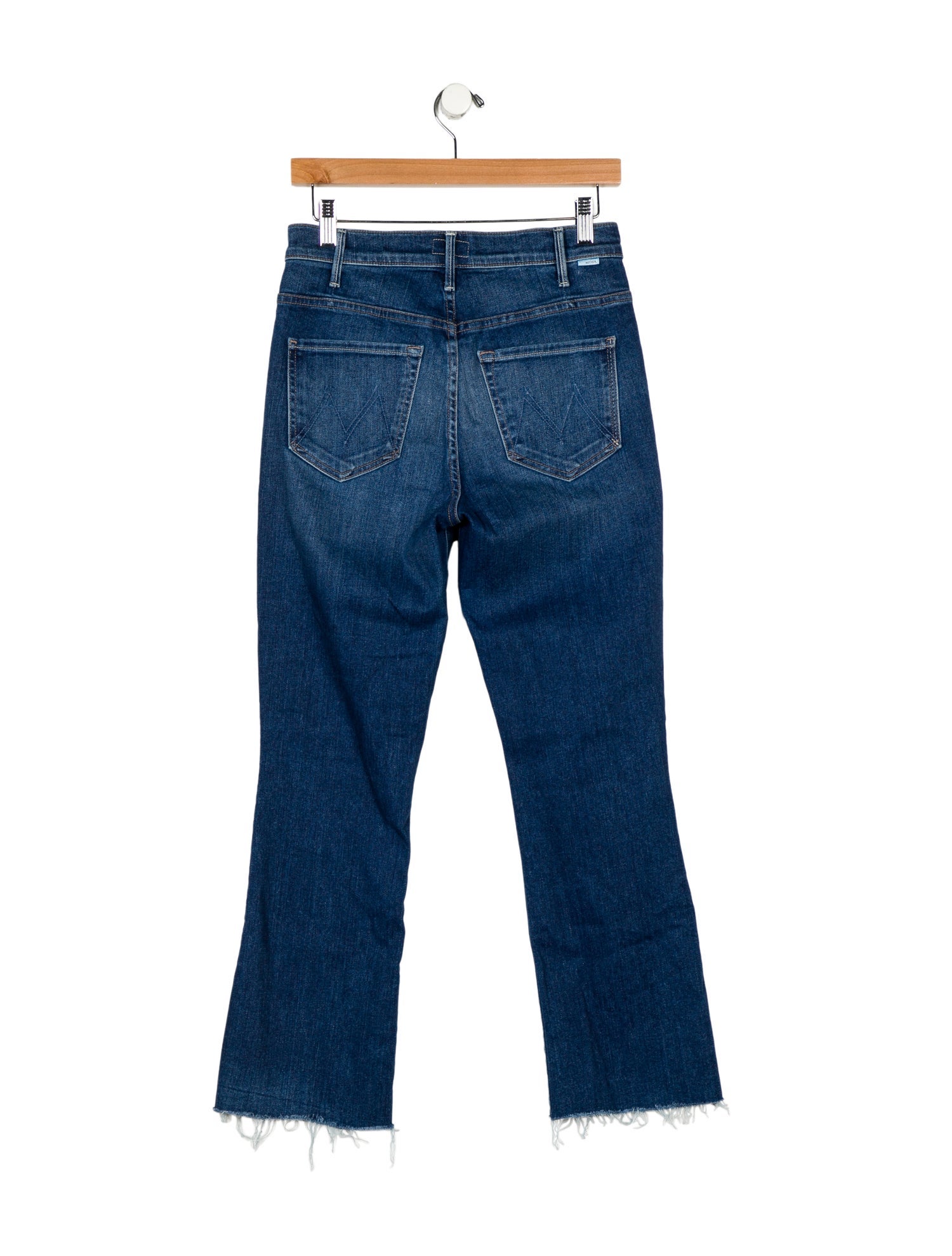 Mother Mid-Rise Straight Leg Jeans