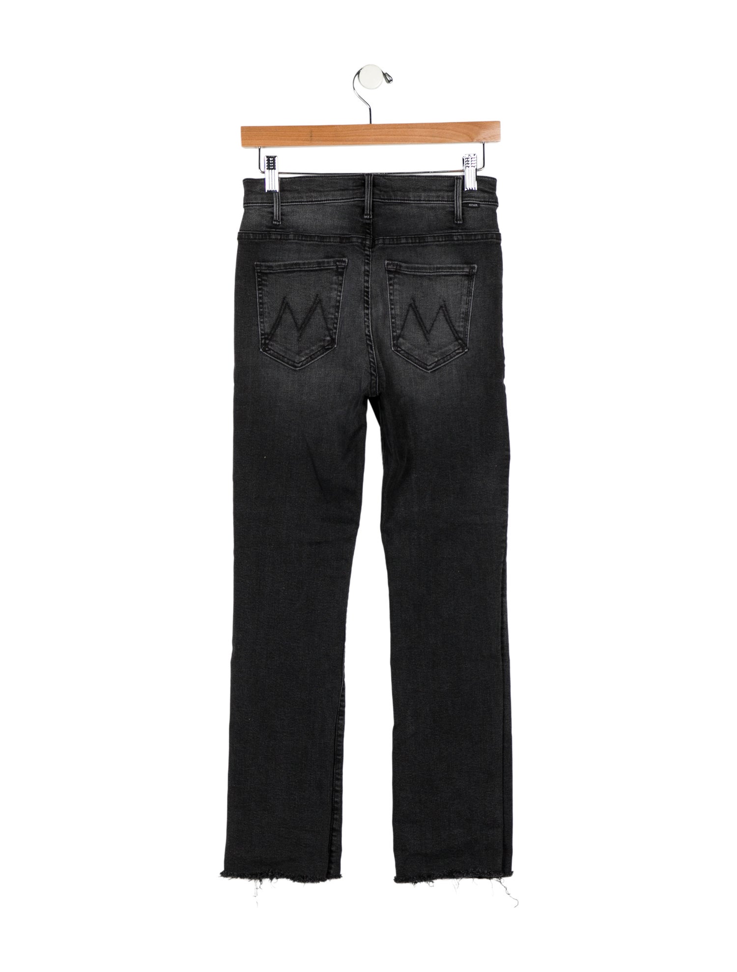 Mother Mid-Rise Straight Leg Jeans