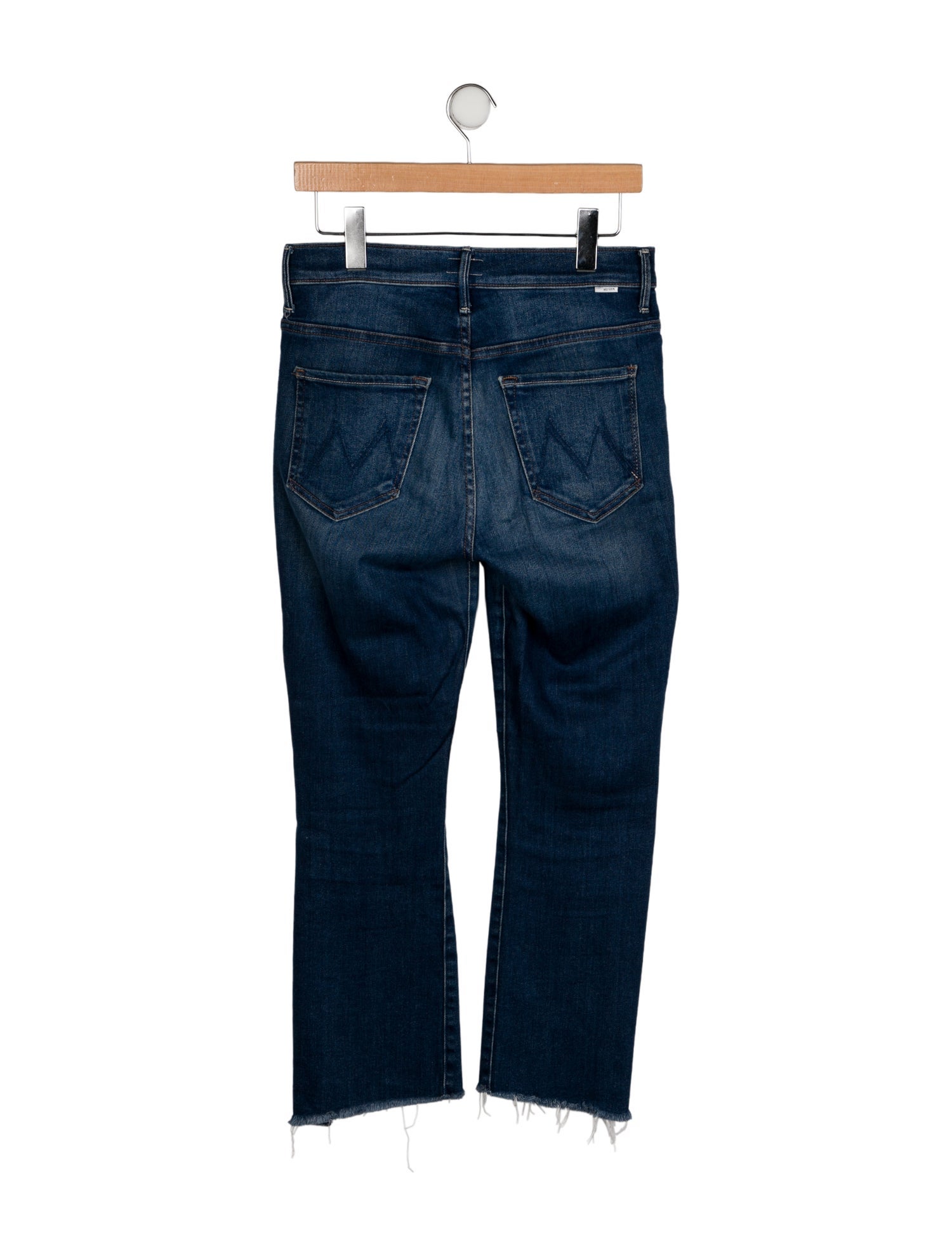 Mother Mid-Rise Straight Leg Jeans