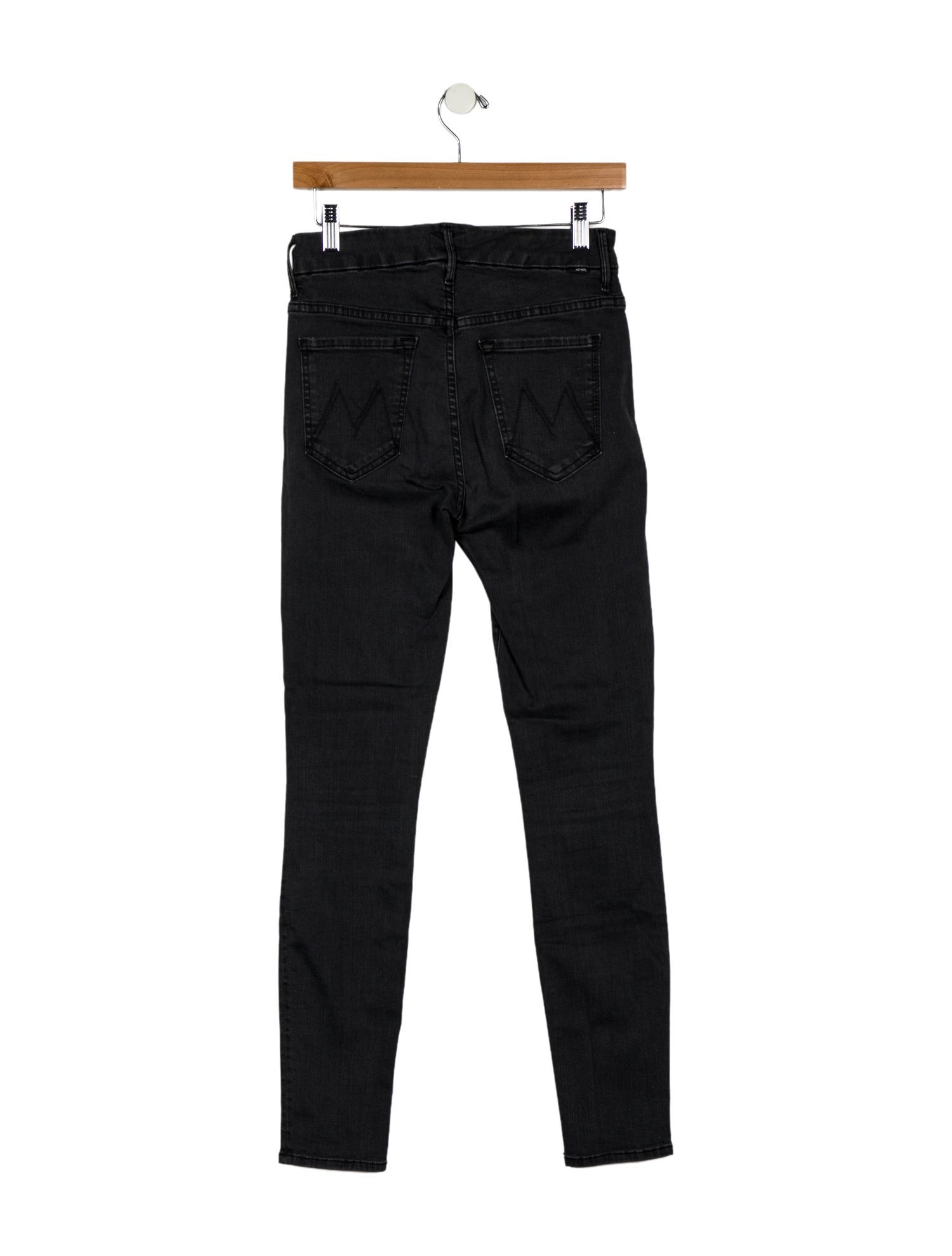 Mother Mid-Rise Skinny Leg Jeans