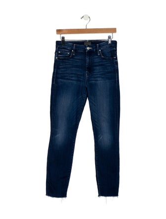 Mother High-Rise Skinny Leg Jeans