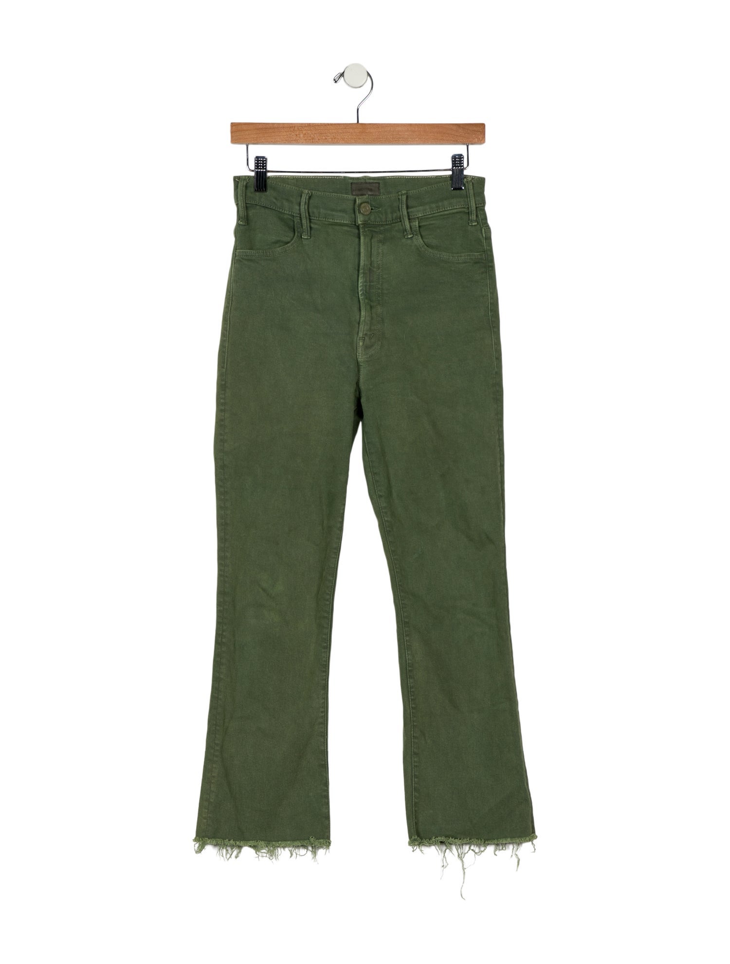 Mother High-Rise Straight Leg Jeans