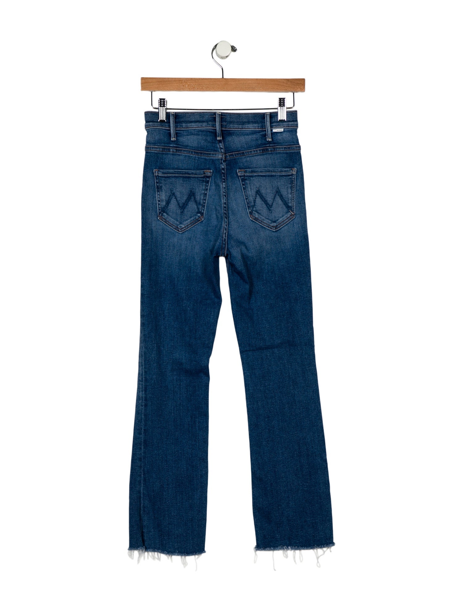 Mother Mid-Rise Straight Leg Jeans