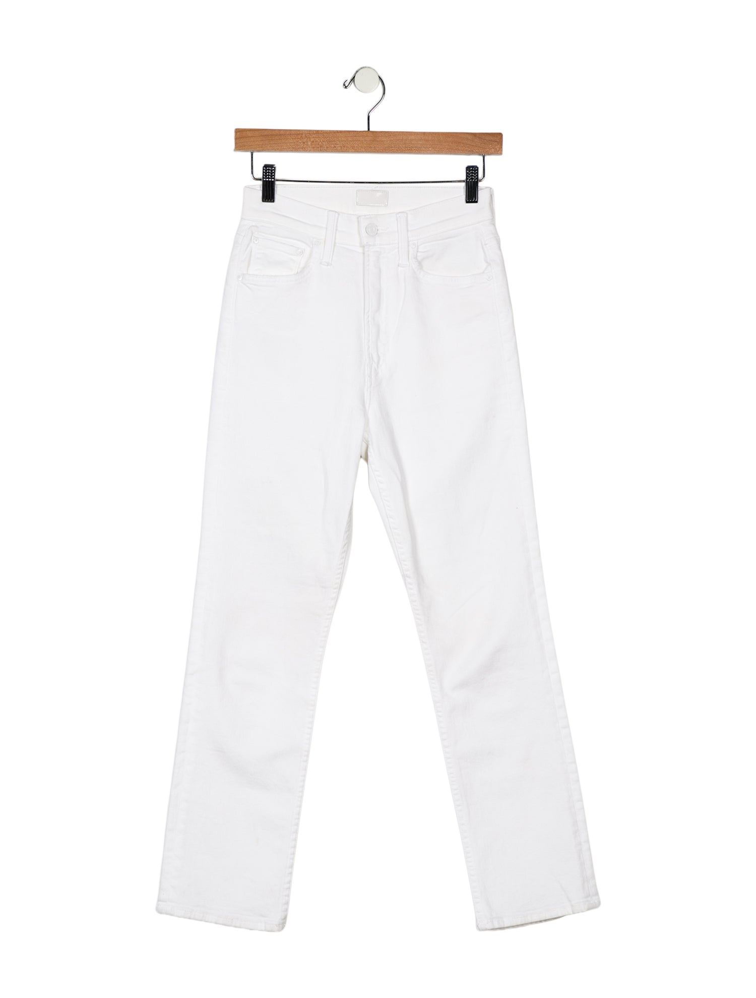 Mother High-Rise Straight Leg Jeans