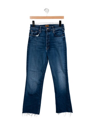 Mother High-Rise Straight Leg Jeans