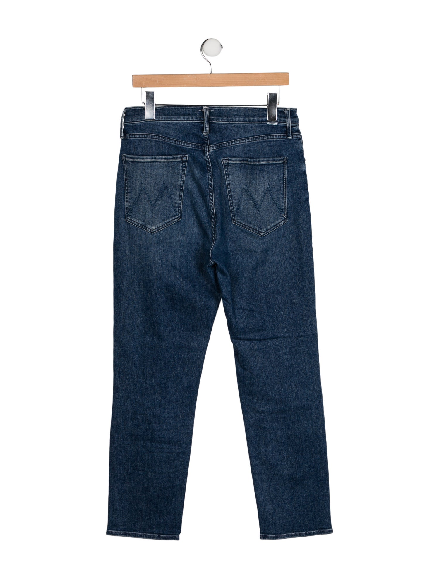 Mother High-Rise Straight Leg Jeans