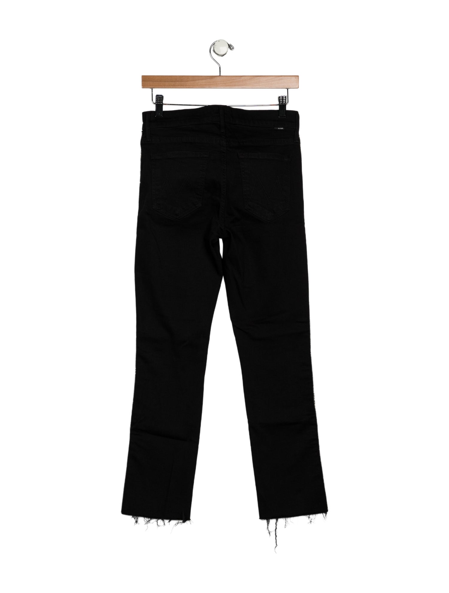 Mother Mid-Rise Straight Leg Jeans