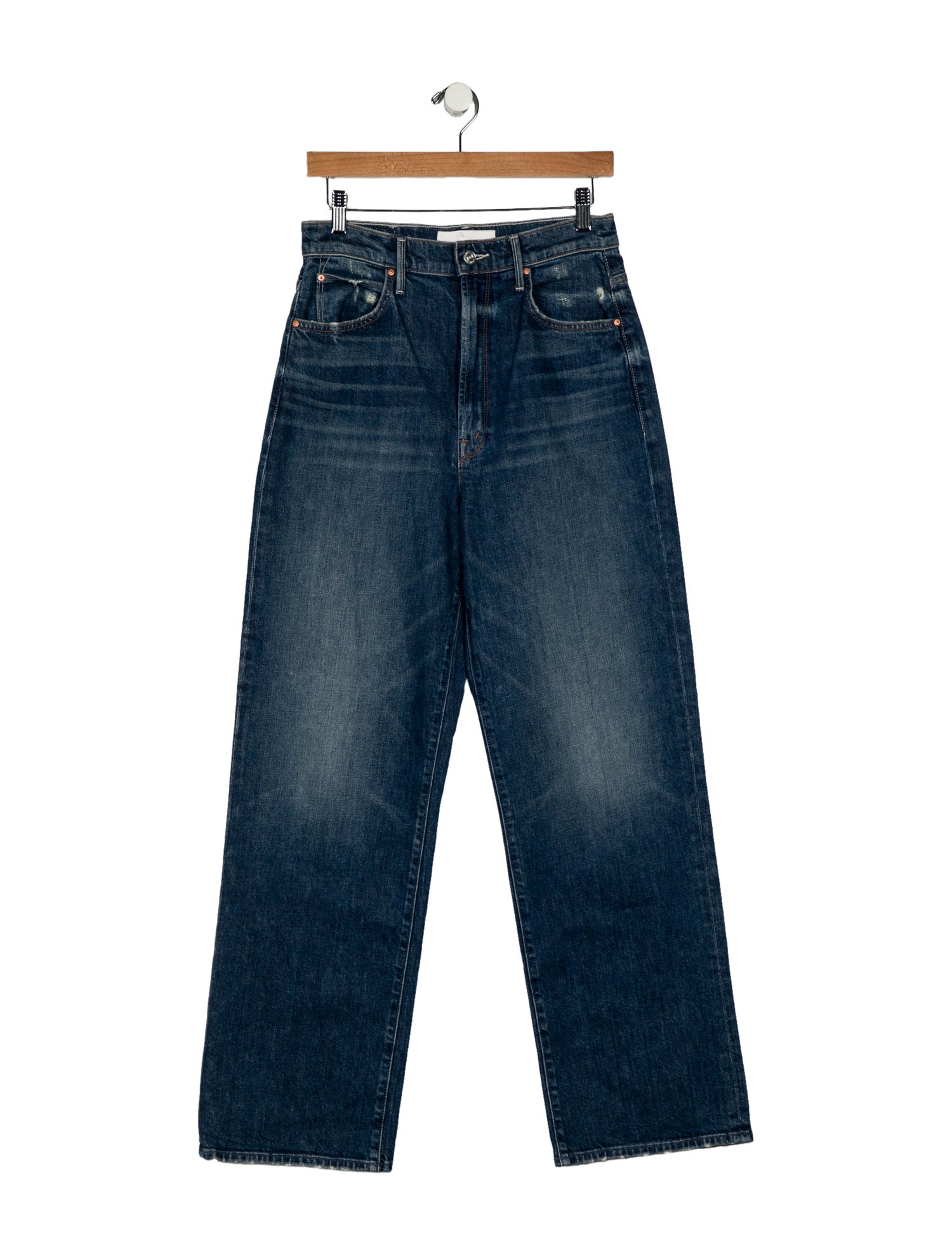 Mother High-Rise Wide Leg Jeans